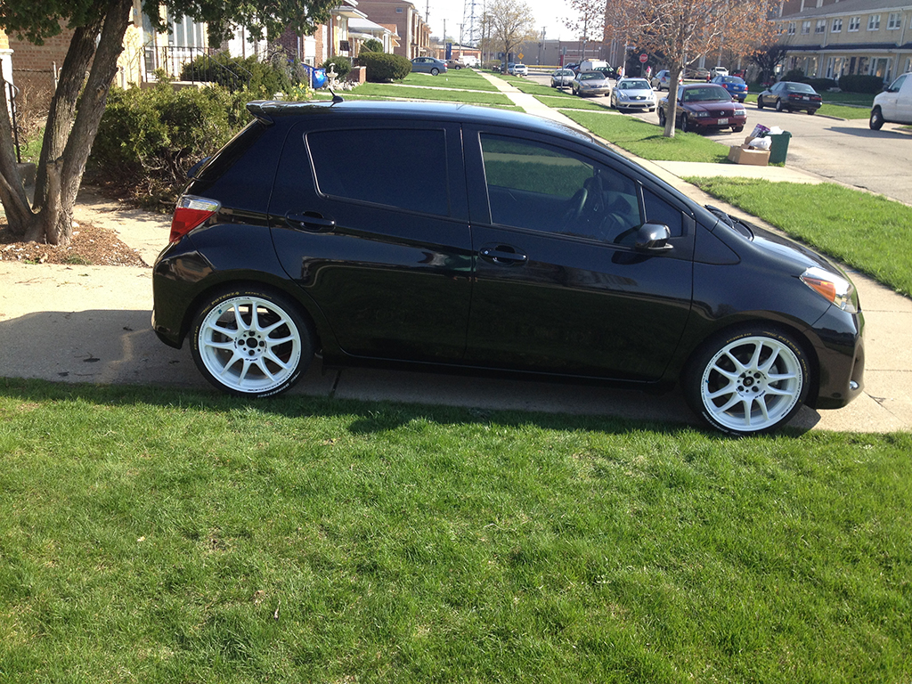photo 3 Toyota Yaris custom wheels Works Emotion Cr- Kai 18x7.5, ET +42, tire size 215/35 R18. 18x ET+42 