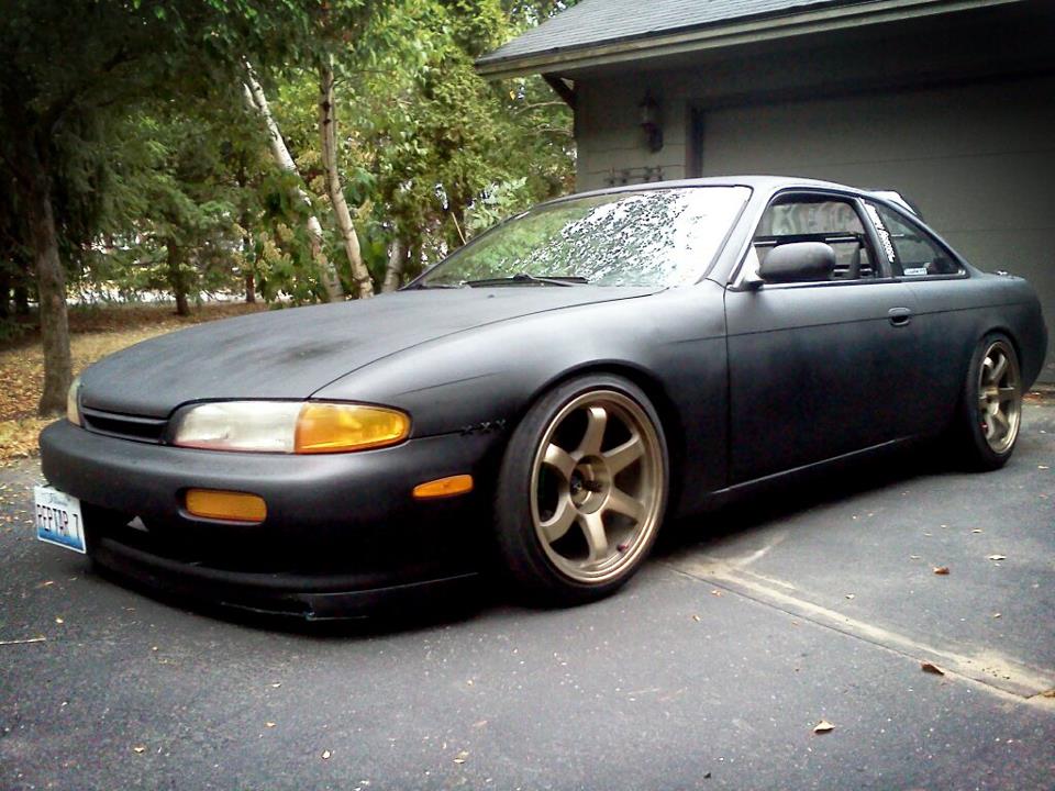 photo 1 Nissan S14 custom wheels Rota Grids 17x9.0, ET +12, tire size 215/45 R17. x ET 225/45 R