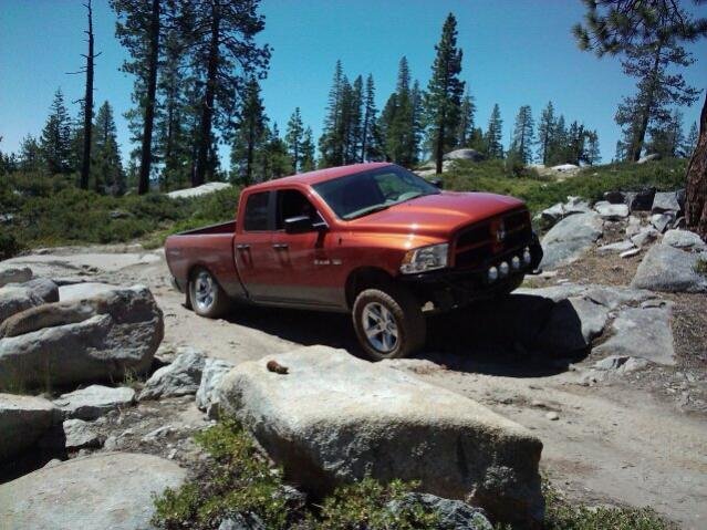 photo 2 Dodge Ram 1500 custom wheels 20x, ET , tire size 33X12.5 R20. x ET