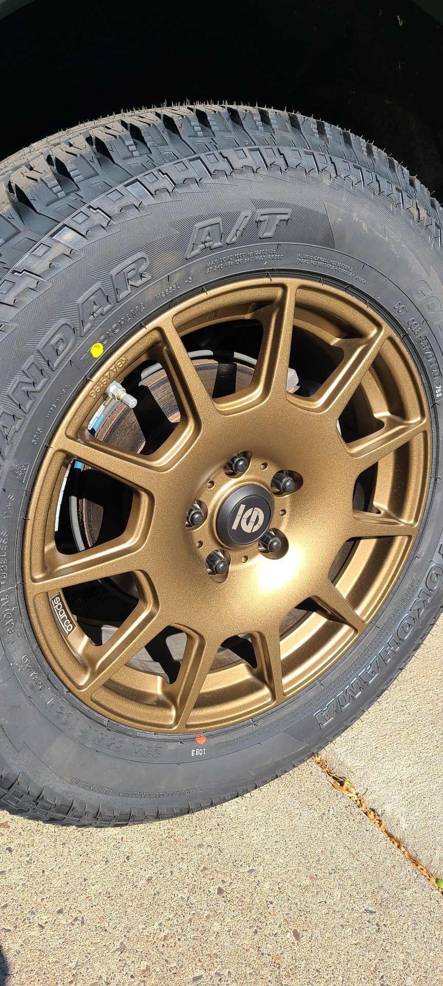 photo 1 Toyota RAV4 custom wheels Terra 17x7.5, ET , tire size 235/65 R17. x ET