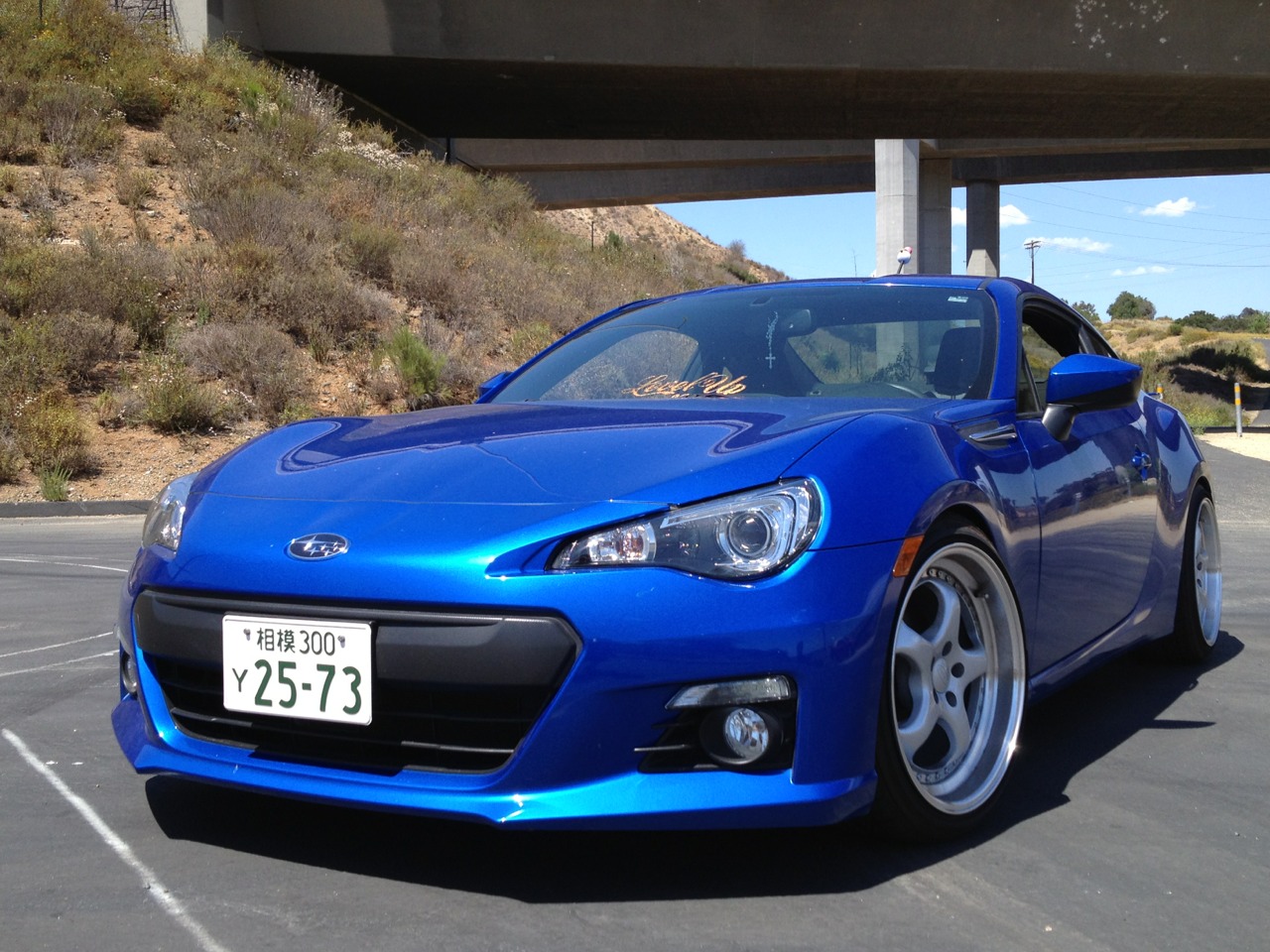 photo 1 Subaru BRZ custom wheels Privat Kups 18x9.5, ET +30, tire size 225/40 R18. 18x9.5 ET+30 225/40 R18