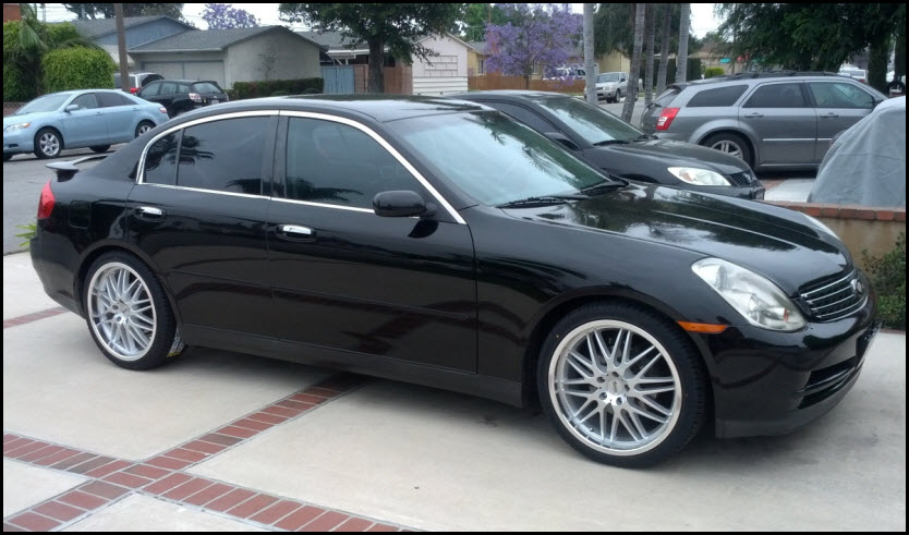 photo 1 Infiniti G35 custom wheels Advanti Racing Kudos 20x8.5, ET +40, tire size 245/35 R20. x ET