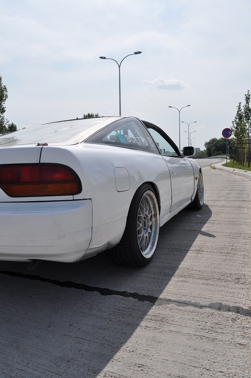 photo 2 Nissan S13 custom wheels Volk Racing Evolution 4 18x8.5, ET +35, tire size 225/40 R18. 18x9.5 ET+40 235/40 R18