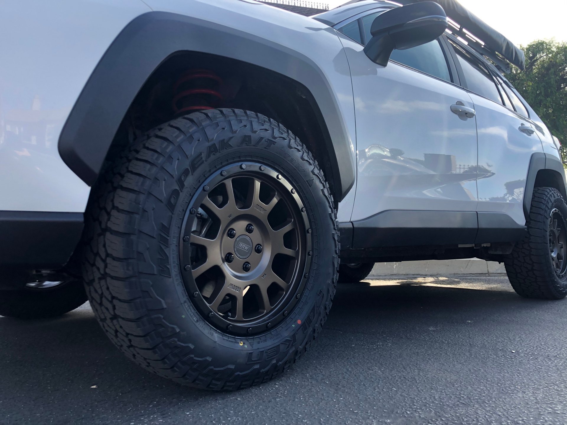 photo 1 Toyota RAV4 custom wheels 17x, ET , tire size 265/65 R17. x ET