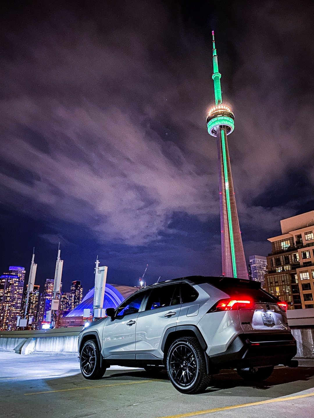 photo 2 Toyota RAV4 custom wheels 19x8.5, ET +35, tire size 235/55 R19. x ET