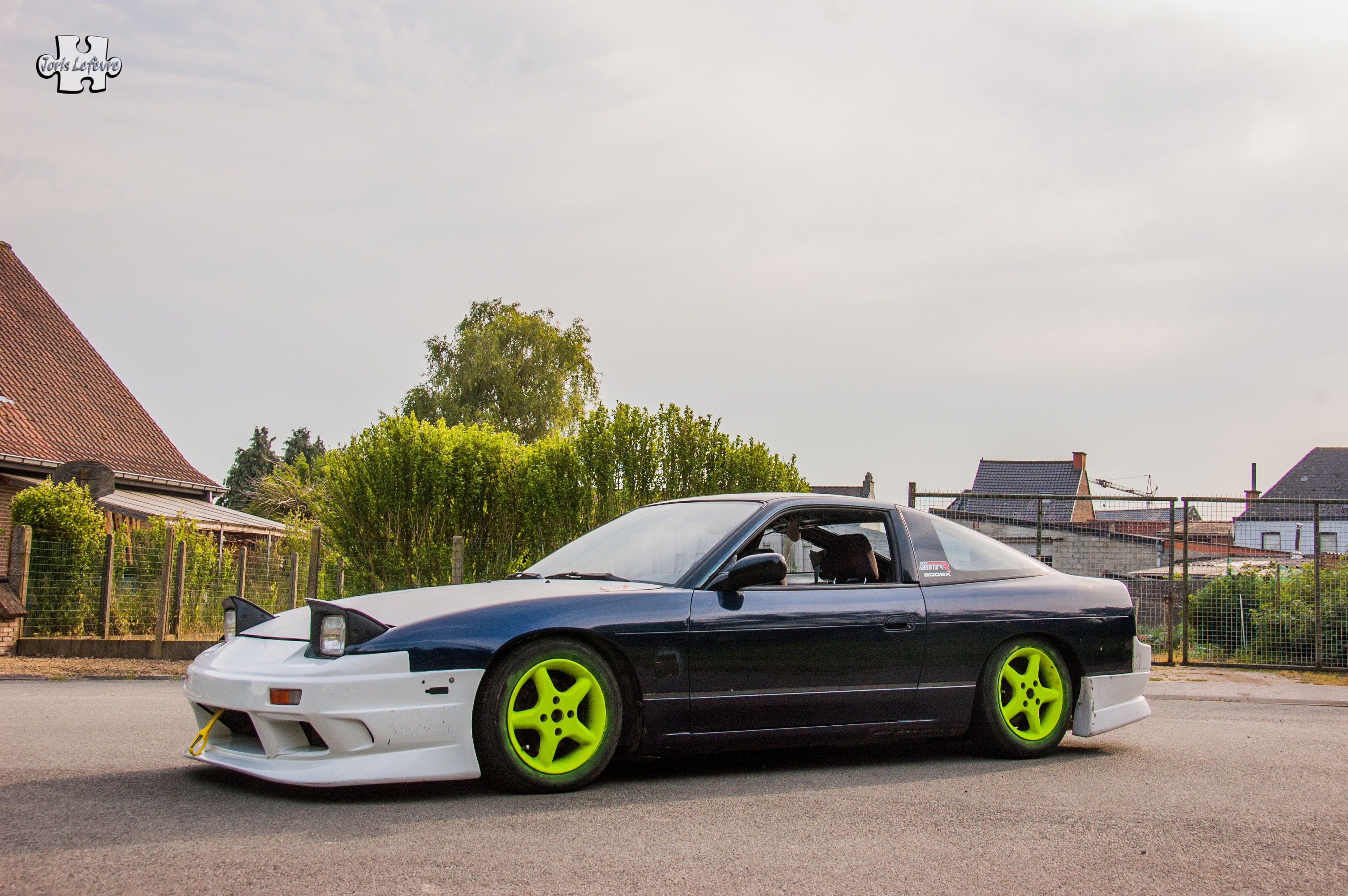 photo 1 Nissan S13 custom wheels 15x7.0, ET +35, tire size 195/60 R15. x ET