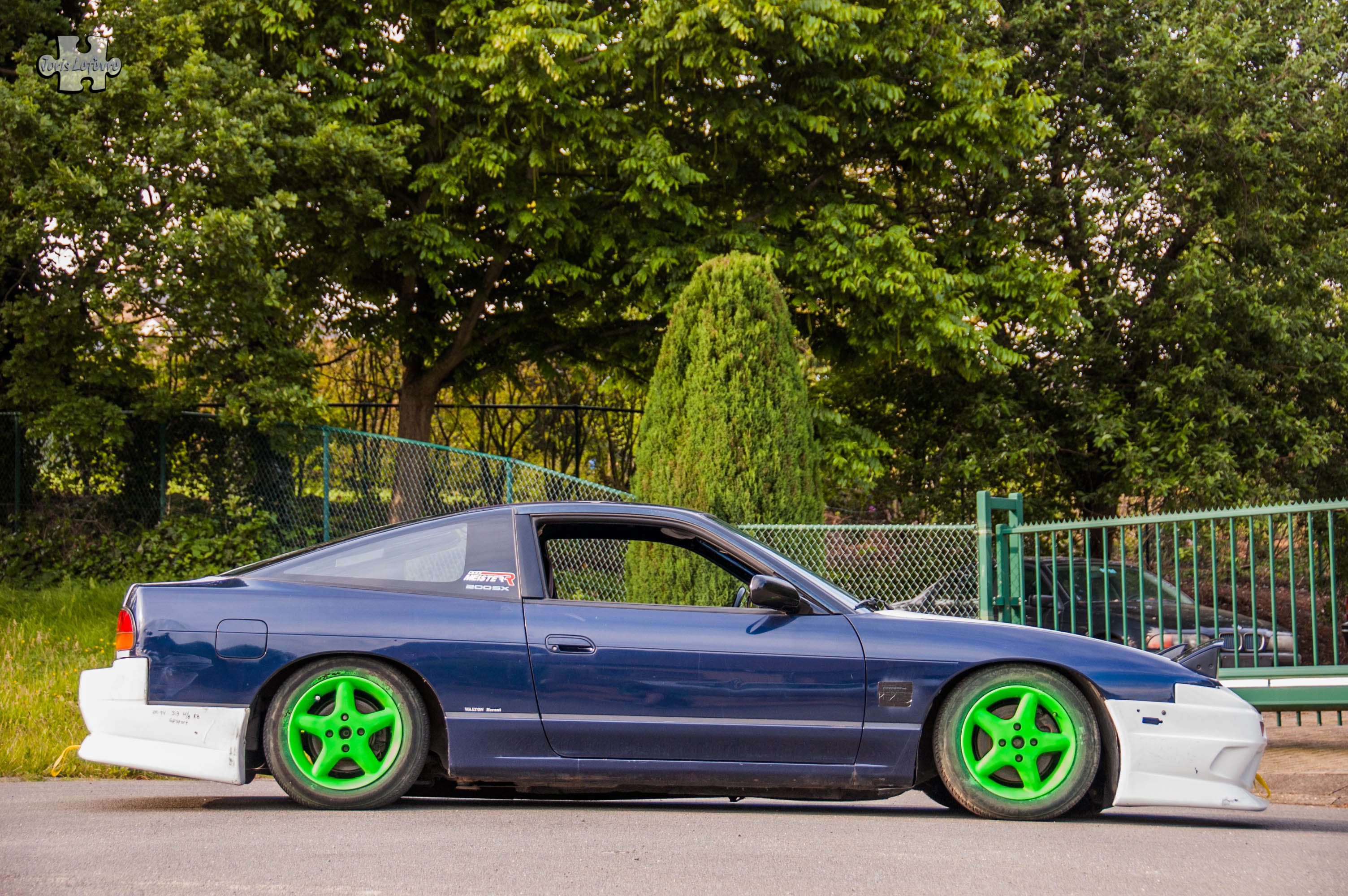 photo 2 Nissan S13 custom wheels 15x7.0, ET +35, tire size 195/60 R15. x ET