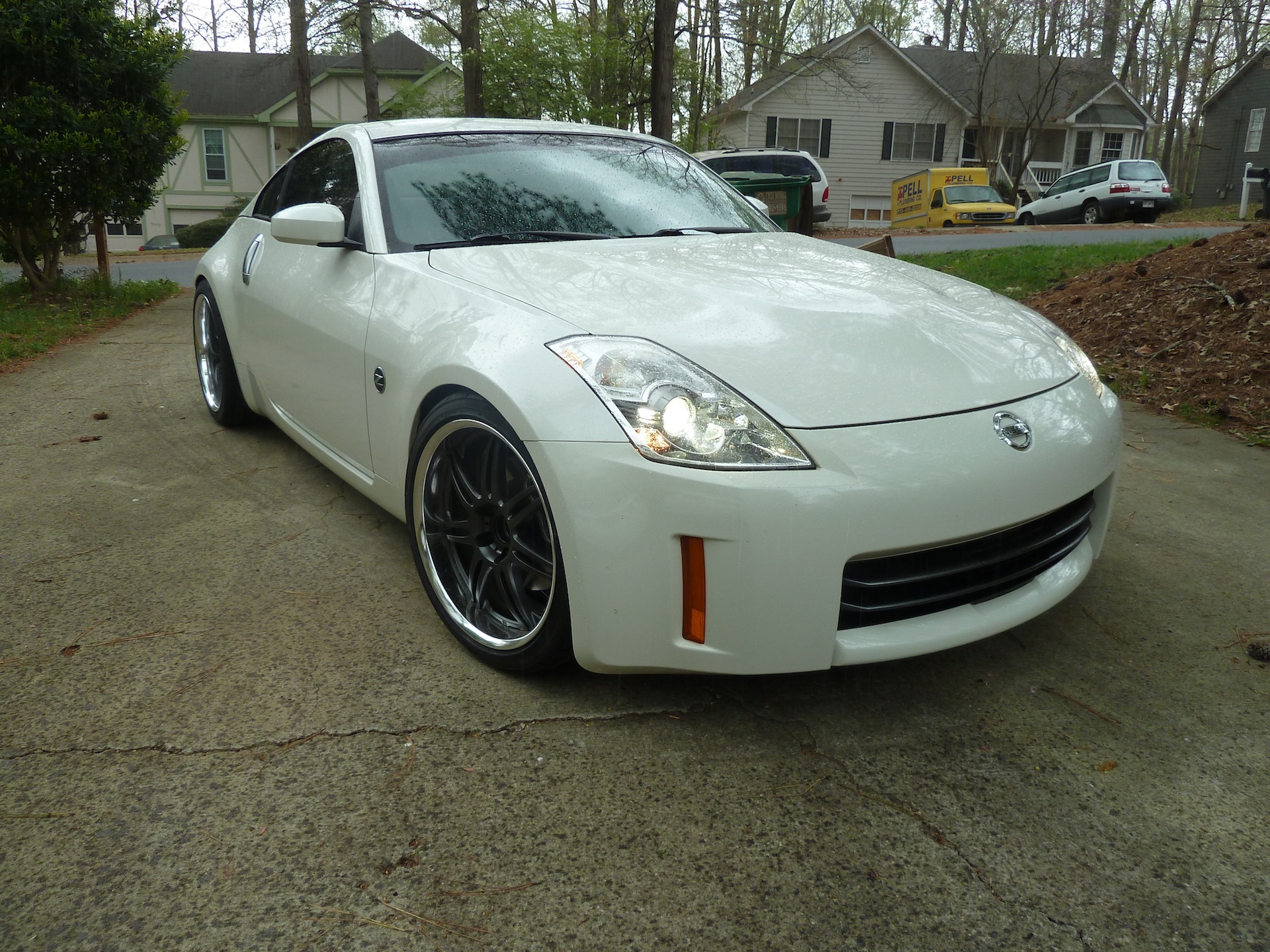 photo 2 Nissan 350Z custom wheels Avant Garde M560 19x9.5, ET +20, tire size 275/30 R19. 19x11.0 ET+18 305/30 R19