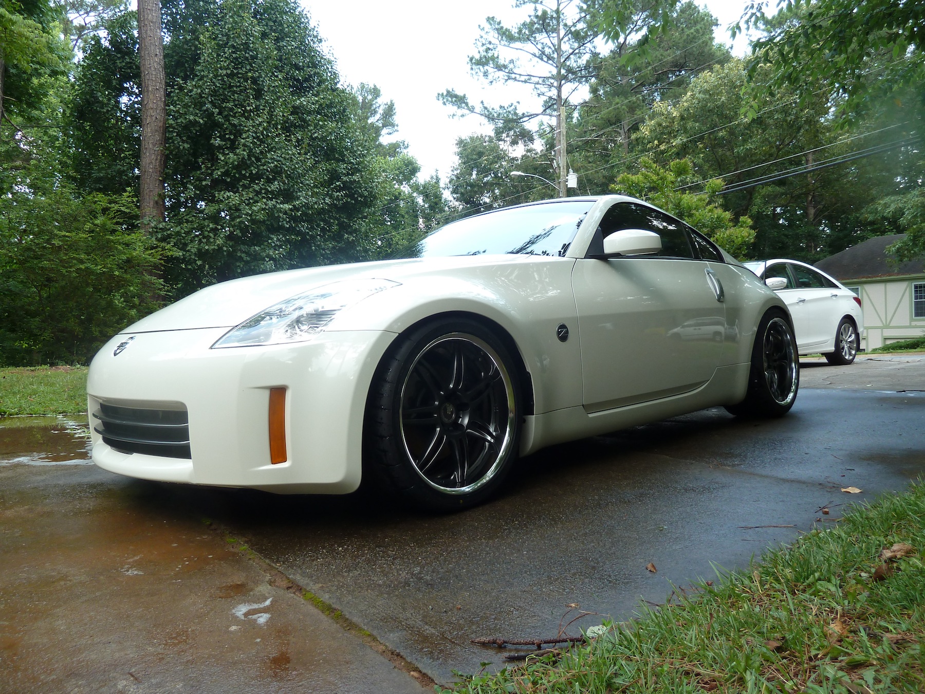 photo 8 Nissan 350Z custom wheels Avant Garde M560 19x9.5, ET +20, tire size 275/30 R19. 19x11.0 ET+18 305/30 R19