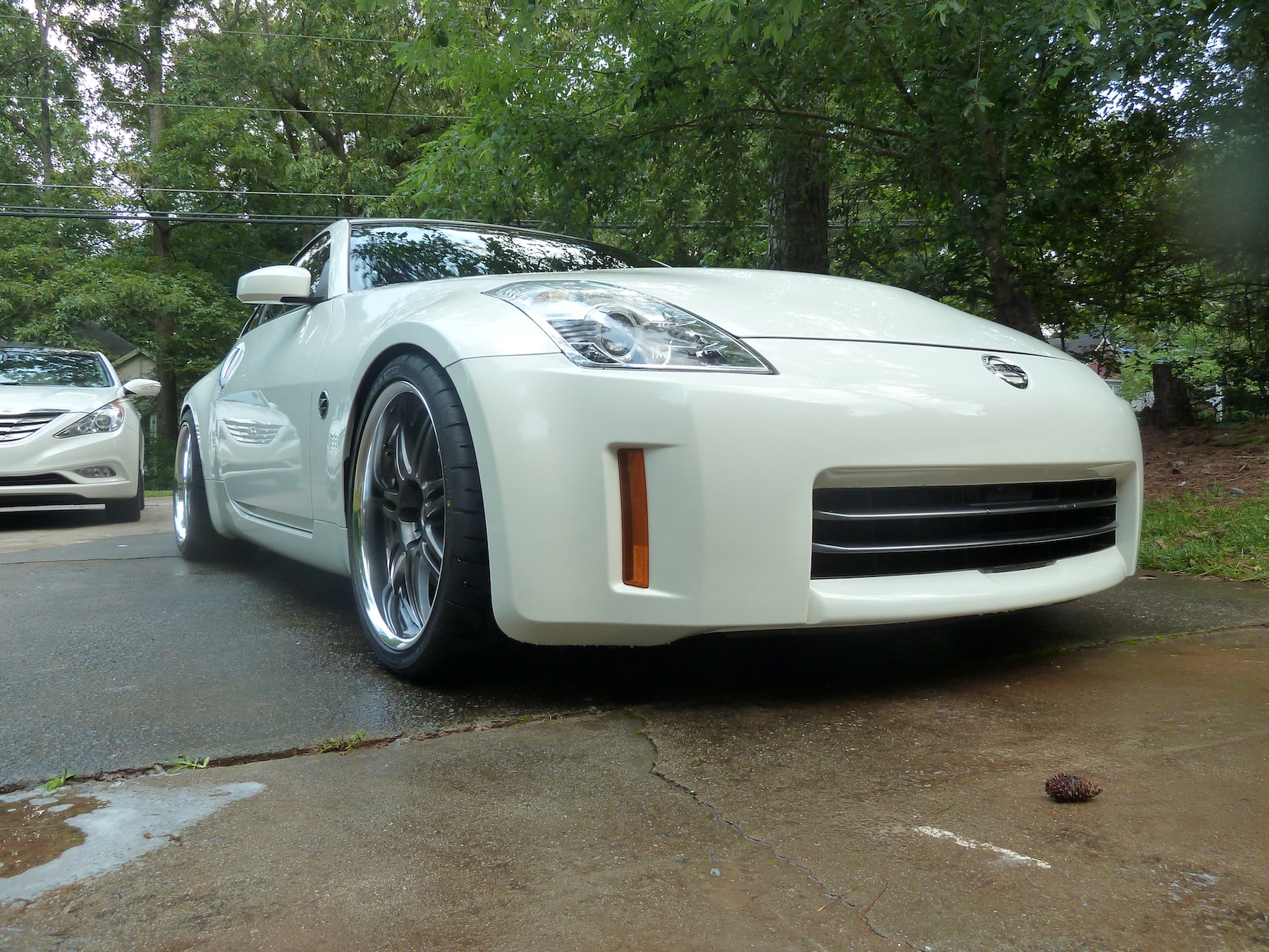 photo 9 Nissan 350Z custom wheels Avant Garde M560 19x9.5, ET +20, tire size 275/30 R19. 19x11.0 ET+18 305/30 R19