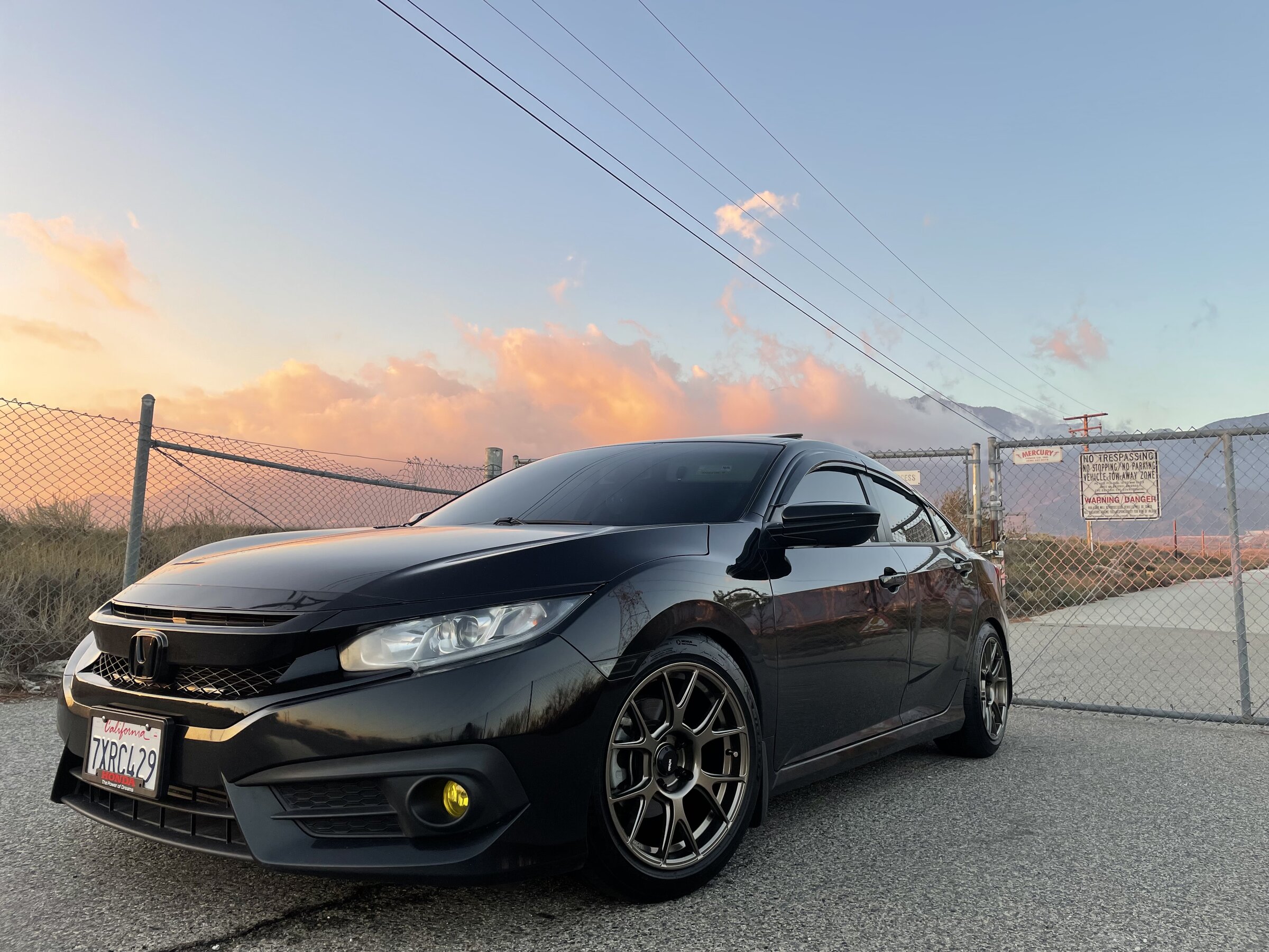 photo 2 Honda Civic custom wheels 17x9.0, ET +40, tire size 215/50 R17. x ET