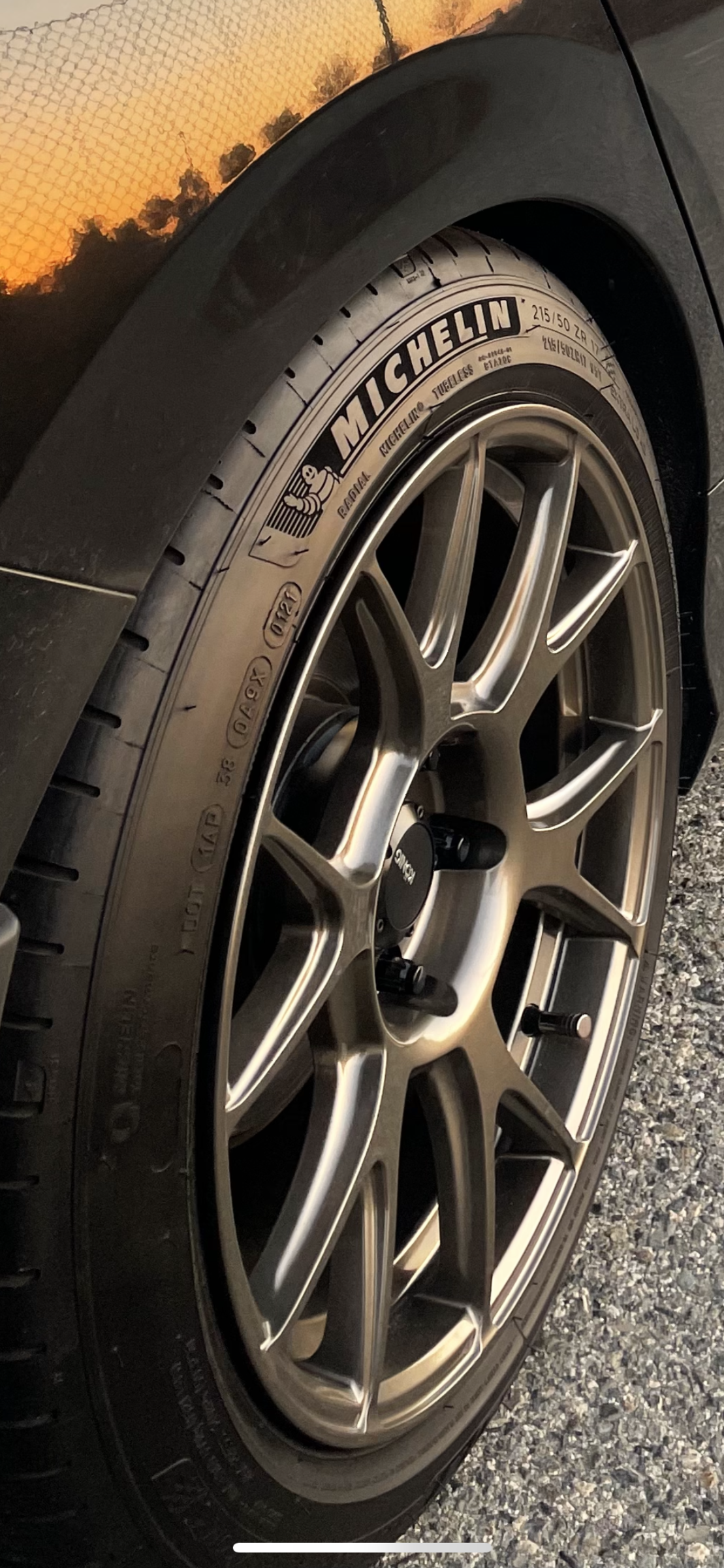 photo 5 Honda Civic custom wheels 17x9.0, ET +40, tire size 215/50 R17. x ET