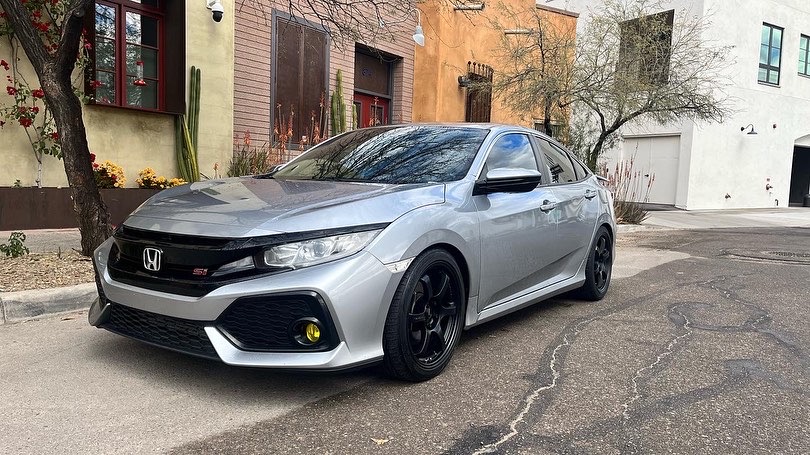 photo 1 Honda Civic custom wheels   18x8.5, ET , tire size 235/40 R18. x ET 
