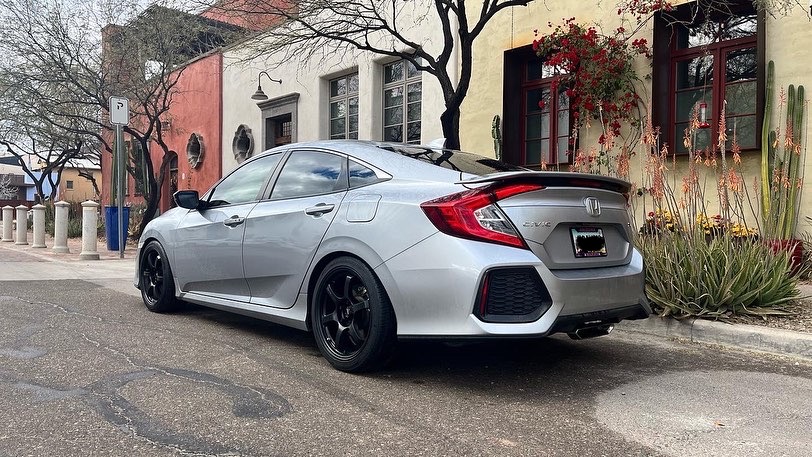 photo 2 Honda Civic custom wheels   18x8.5, ET , tire size 235/40 R18. x ET 