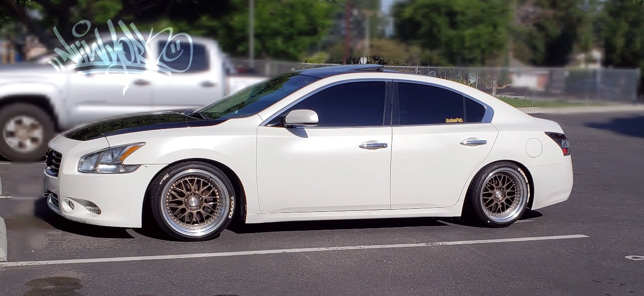 photo 3 Nissan Maxima custom wheels   18x10.5, ET , tire size X R18. x ET 
