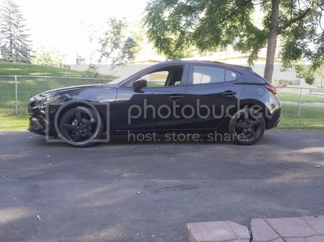 photo 1 Mazda Mazda3 custom wheels 18x8.0, ET +50, tire size 225/45 R18. x ET