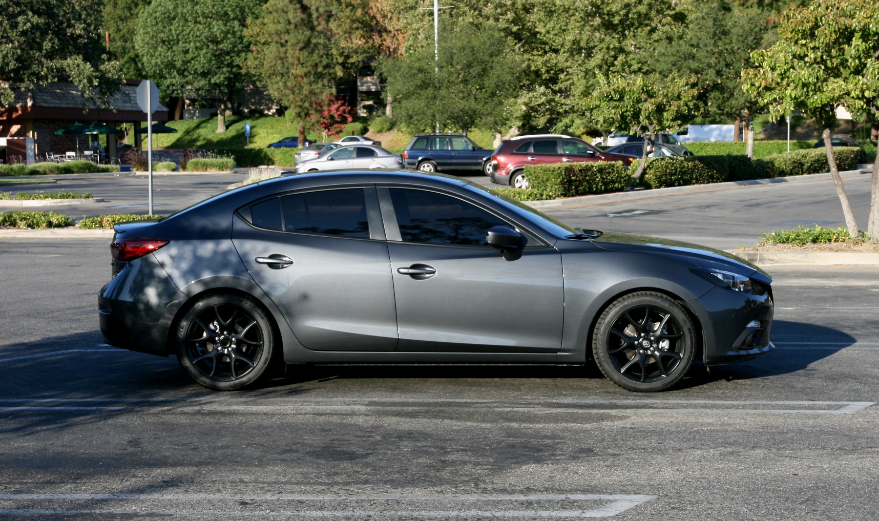 photo 3 Mazda Mazda3 custom wheels   18x, ET , tire size 255/45 R18. x ET 