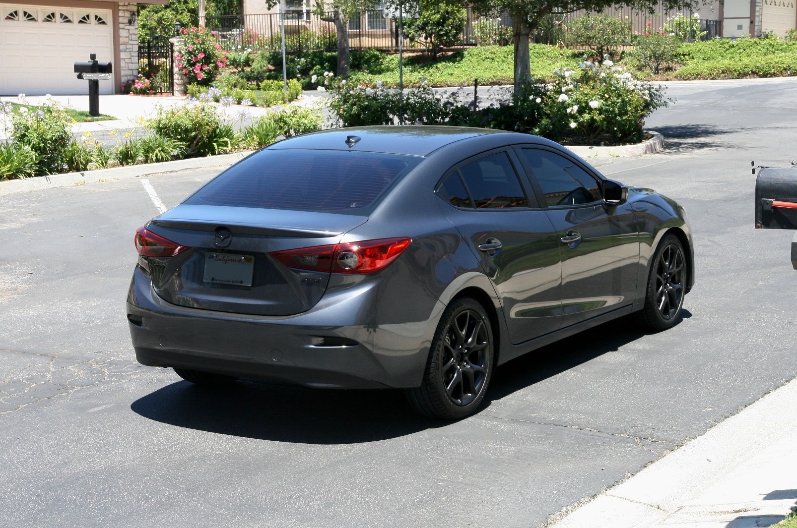 photo 4 Mazda Mazda3 custom wheels   18x, ET , tire size 255/45 R18. x ET 