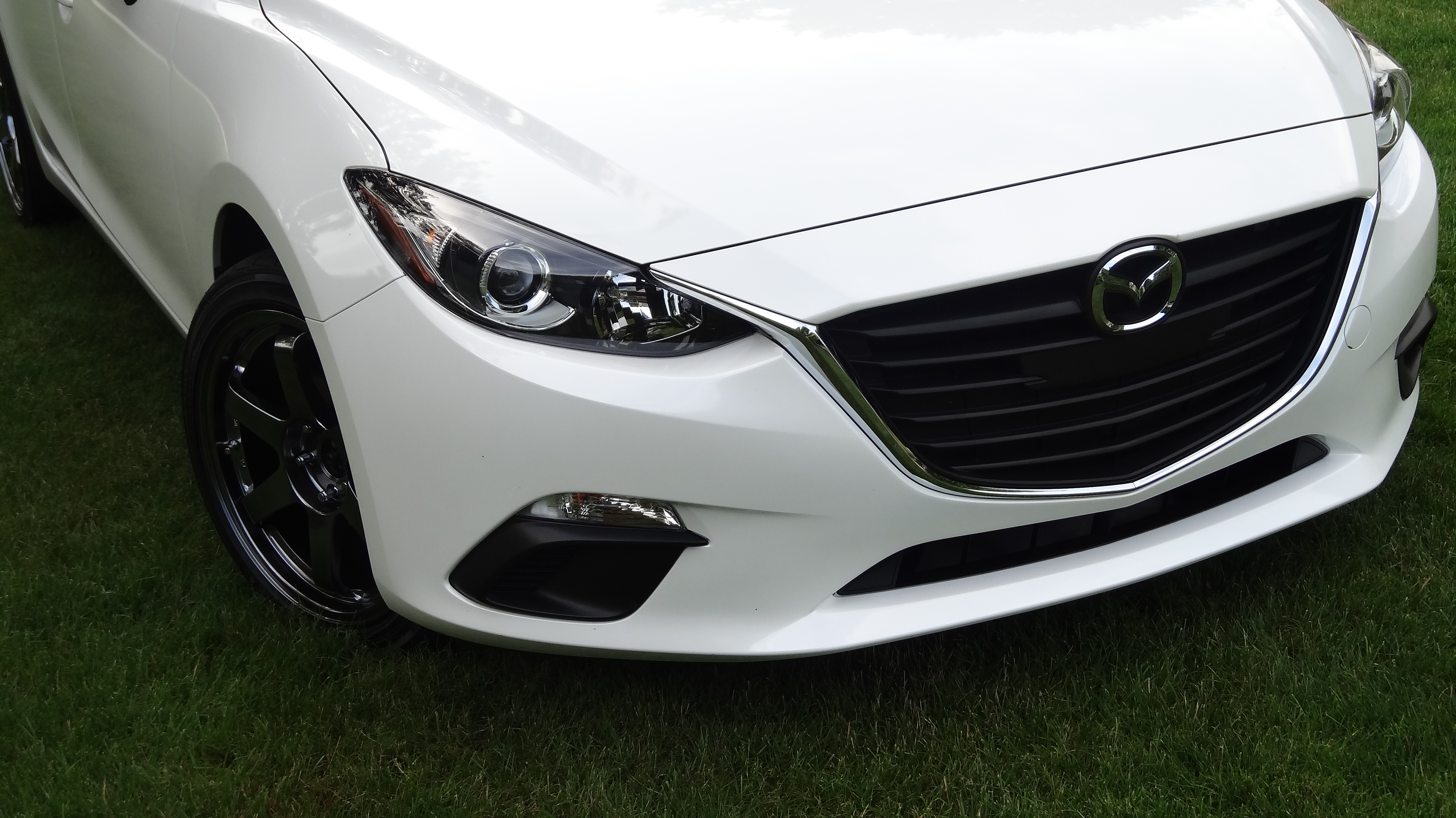 photo 2 Mazda Mazda3 custom wheels   18x8.5, ET +44, tire size 255/45 R18. x ET 
