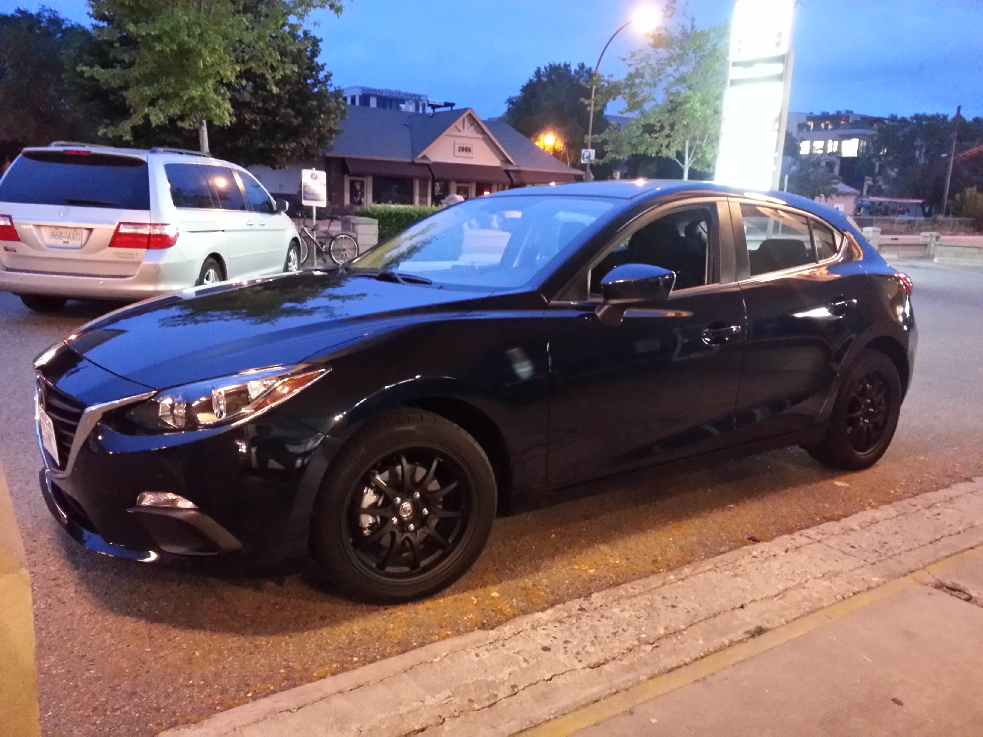 photo 1 Mazda Mazda3 custom wheels 17x7.5, ET , tire size 225/45 R17. x ET