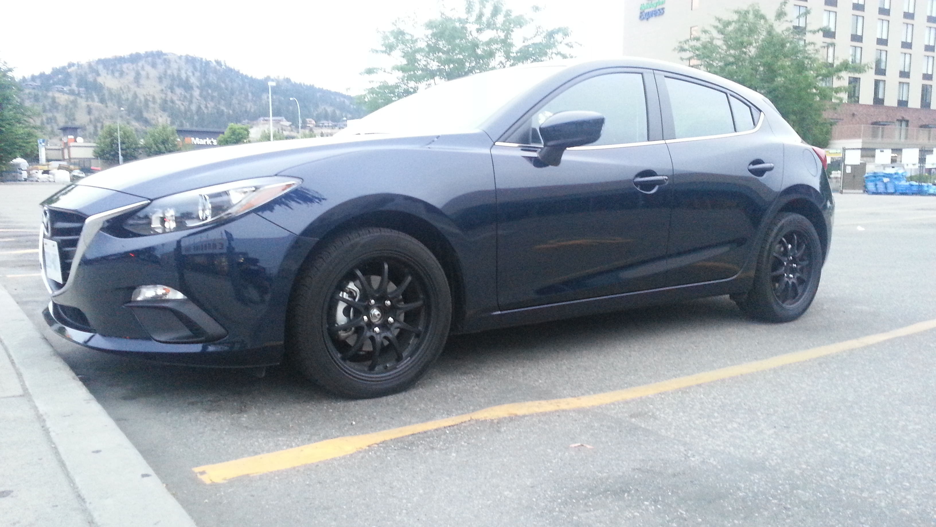 photo 2 Mazda Mazda3 custom wheels 17x7.5, ET , tire size 225/45 R17. x ET