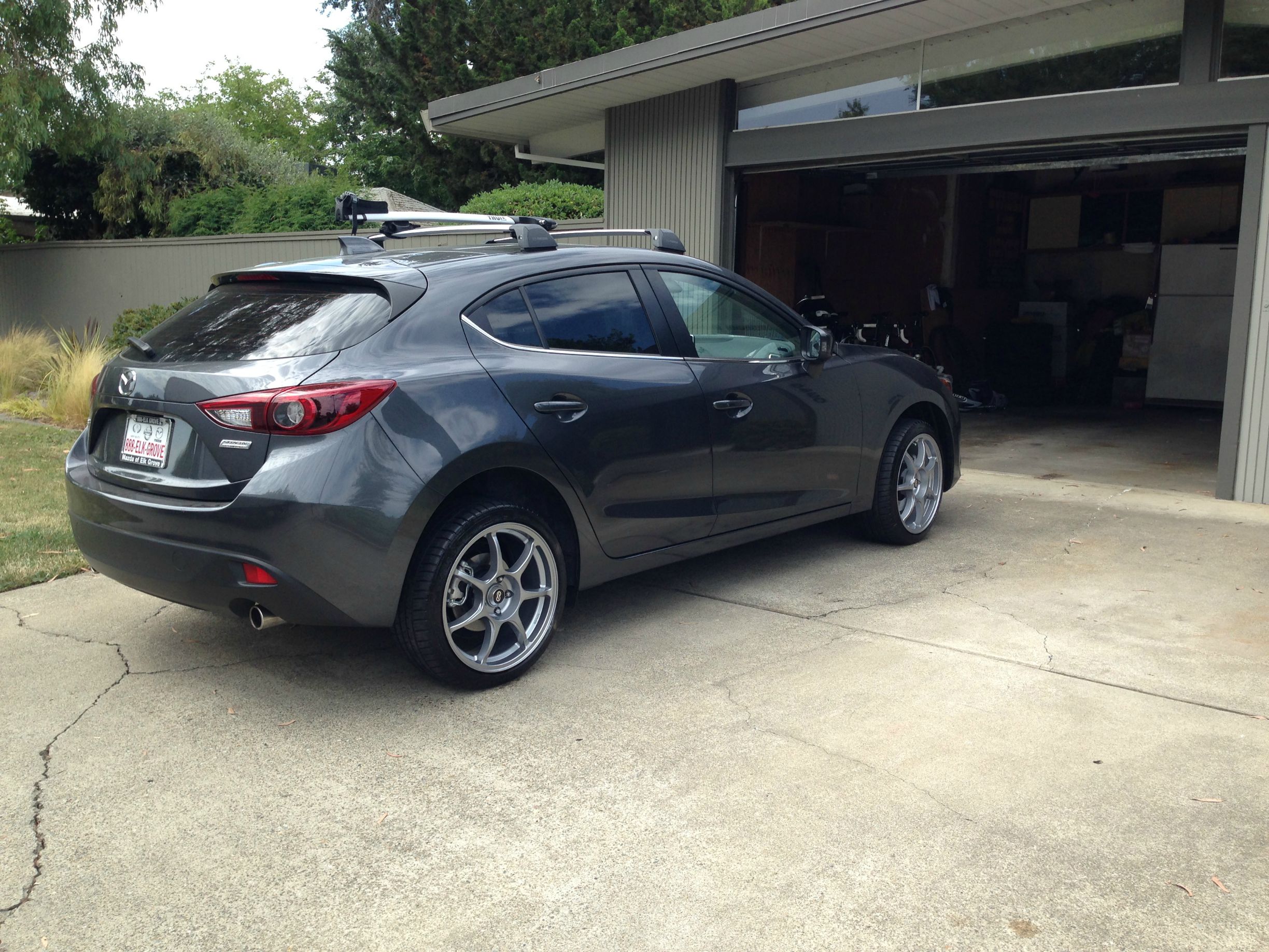 photo 3 Mazda Mazda3 custom wheels 18x8.0, ET +40, tire size 225/40 R18. x ET
