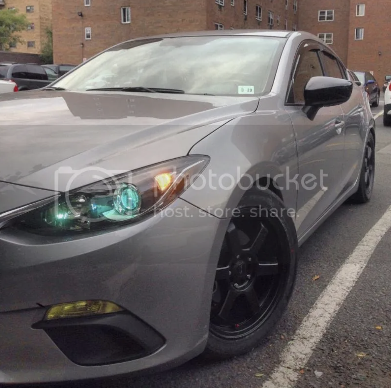 photo 1 Mazda Mazda3 custom wheels  Driftz 17x7.5, ET , tire size X R17. x ET 