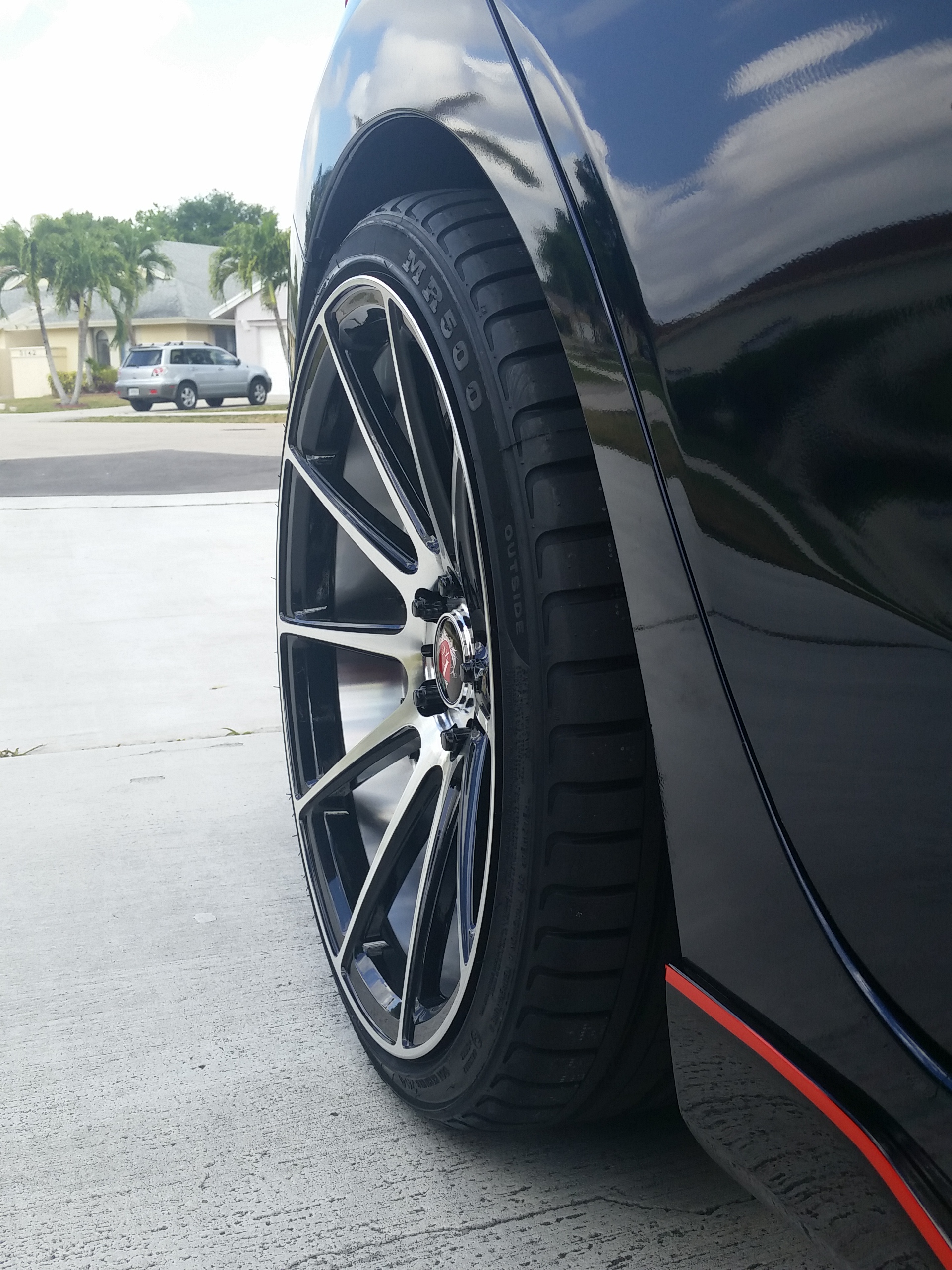 photo 2 Mazda Mazda3 custom wheels 19x8.5, ET +35, tire size 225/35 R19. 19x9.5 ET+42 255/30 R19