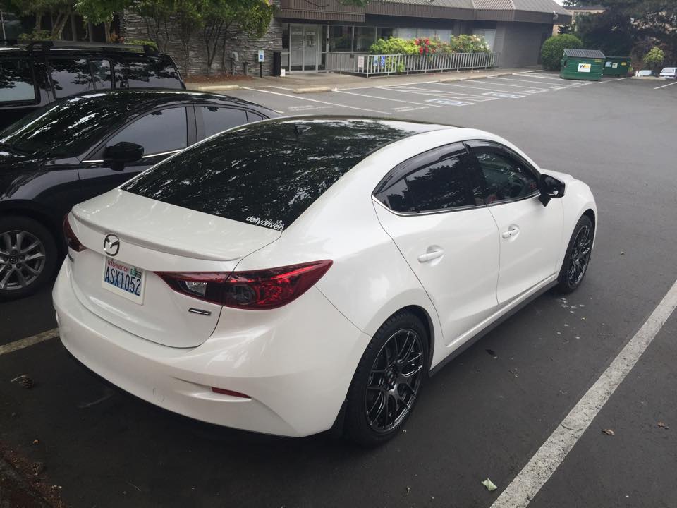 photo 3 Mazda Mazda3 custom wheels 18x7.5, ET +38, tire size 225/45 R18. x ET