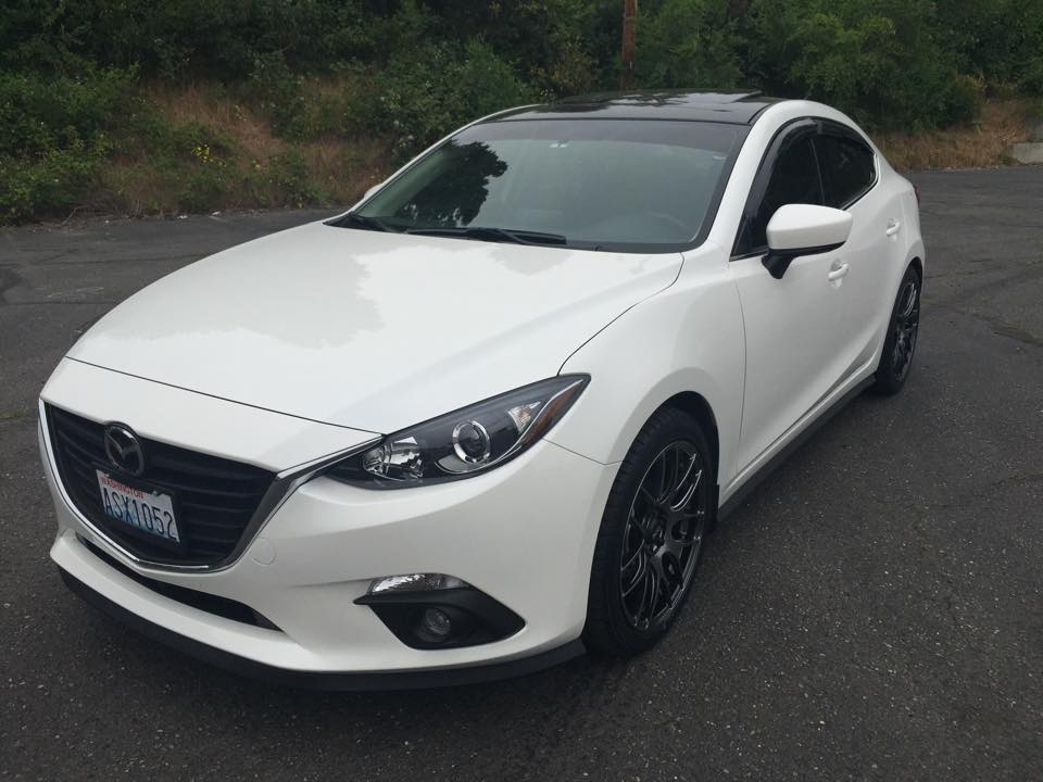 photo 5 Mazda Mazda3 custom wheels 18x7.5, ET +38, tire size 225/45 R18. x ET