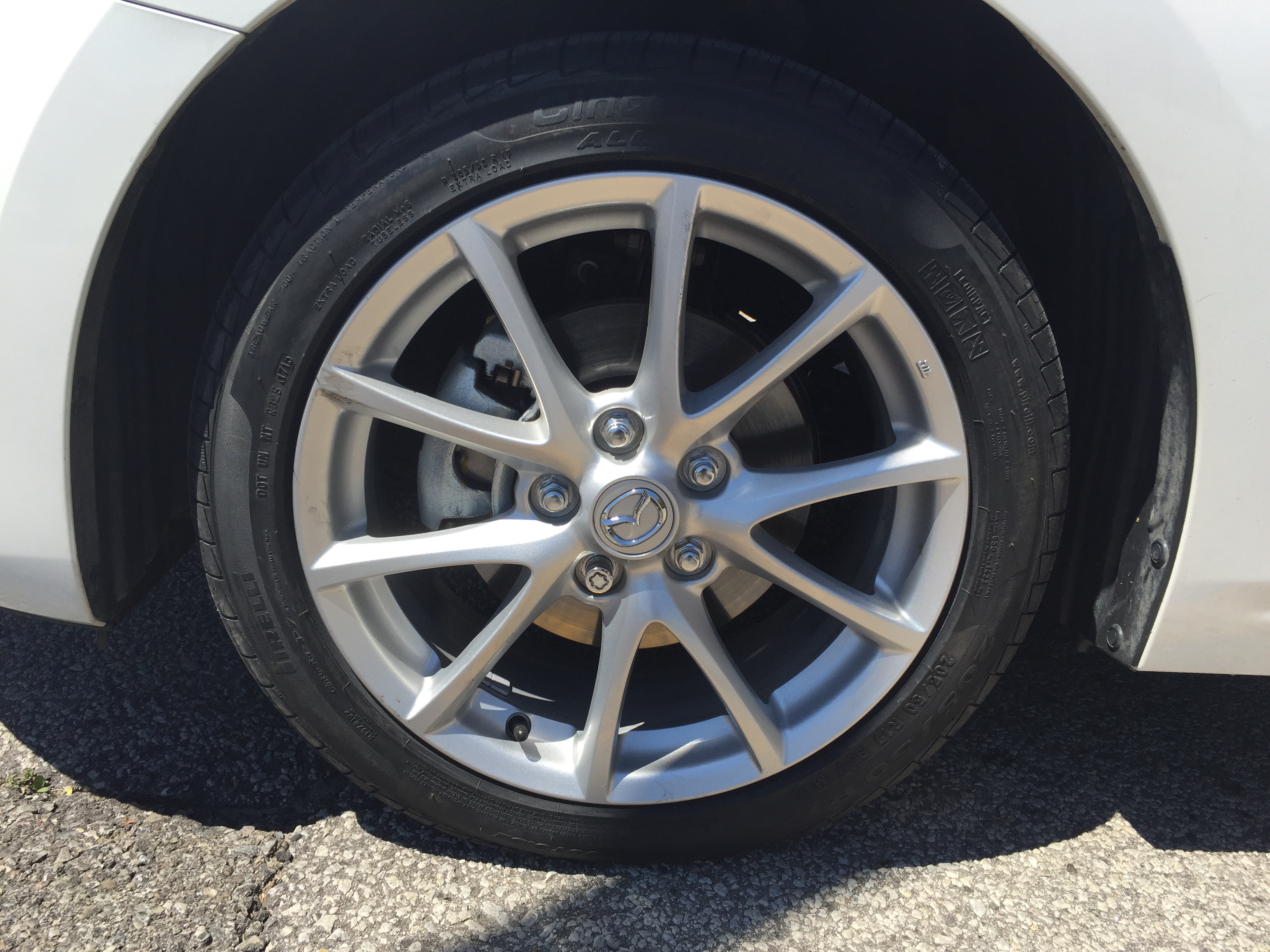 photo 2 Mazda Mazda3 custom wheels Maita 2009 17x7.0, ET +55, tire size 205/50 R17. x ET 