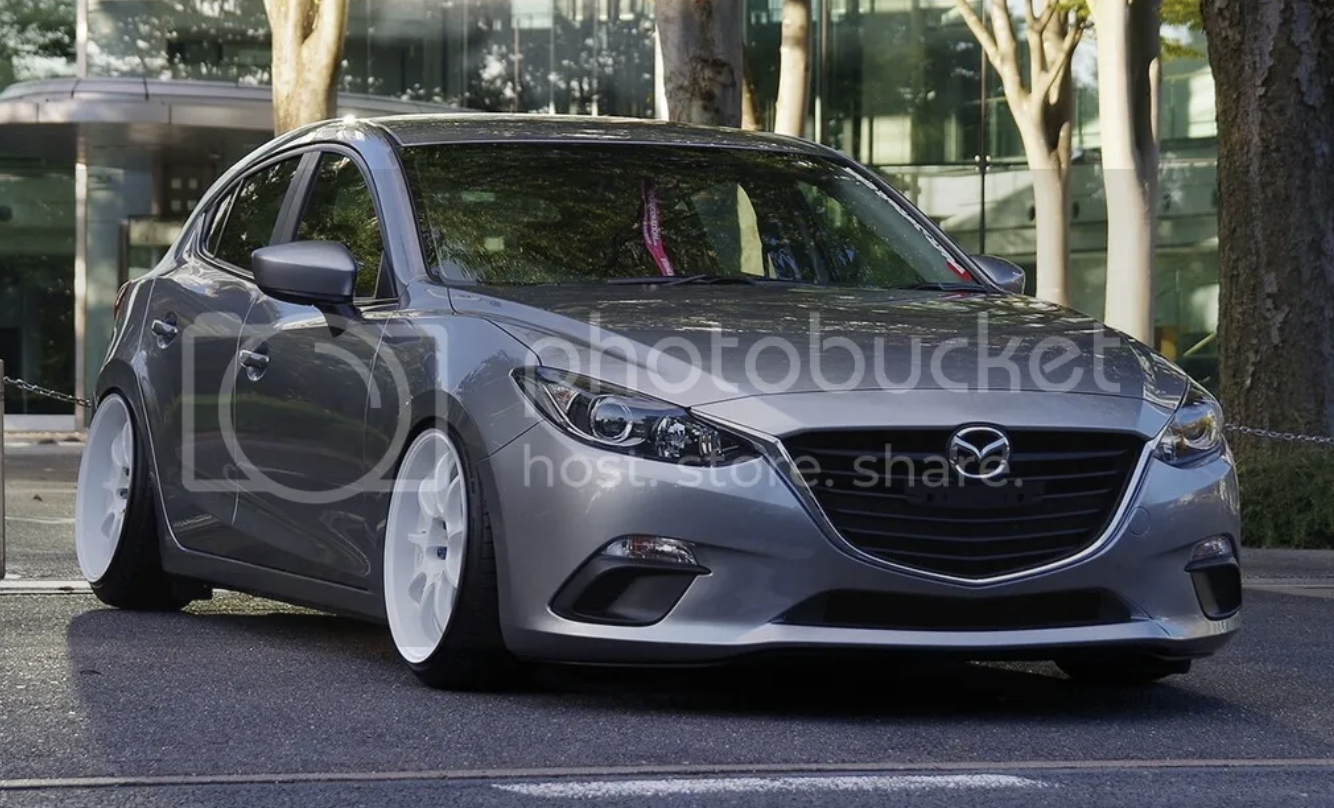 photo 1 Mazda Mazda3 custom wheels 19x9.5, ET , tire size 225/35 R19. 19x10.5 ET 245/35 R19