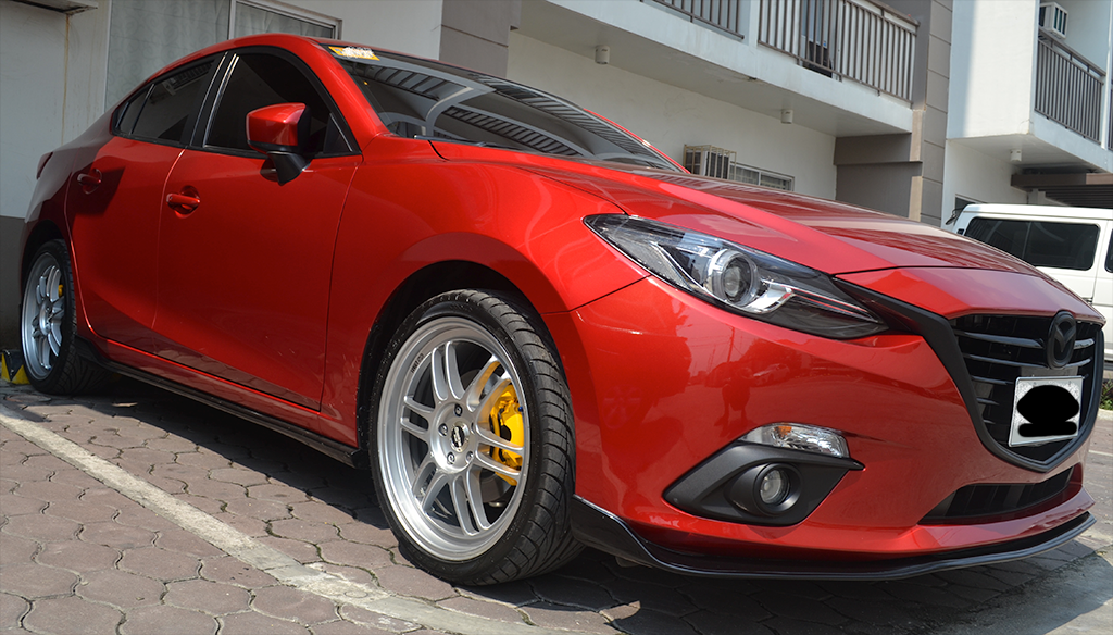 photo 1 Mazda Mazda3 custom wheels RPF1 19x8.0, ET , tire size 235/35 R19. x ET