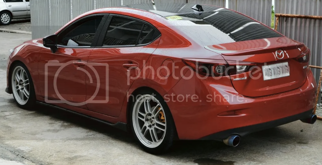 photo 1 Mazda Mazda3 custom wheels   19x8.0, ET +48, tire size 225/40 R19. x ET 
