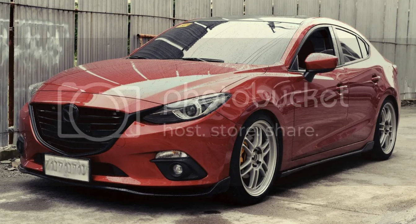 photo 2 Mazda Mazda3 custom wheels   19x8.0, ET +48, tire size 225/40 R19. x ET 