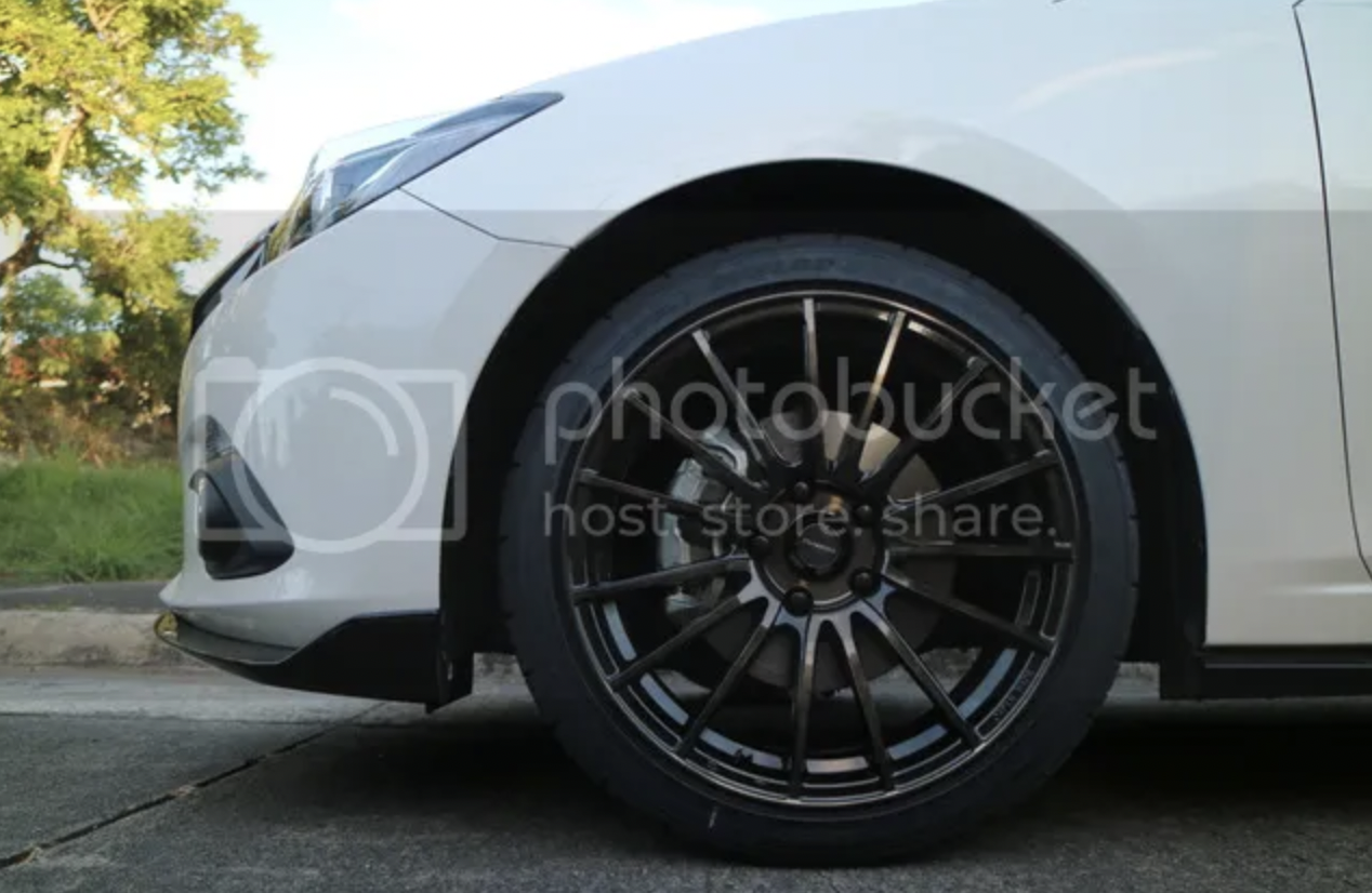 photo 1 Mazda Mazda3 custom wheels 18x8.5, ET +48, tire size 235/40 R18. x ET