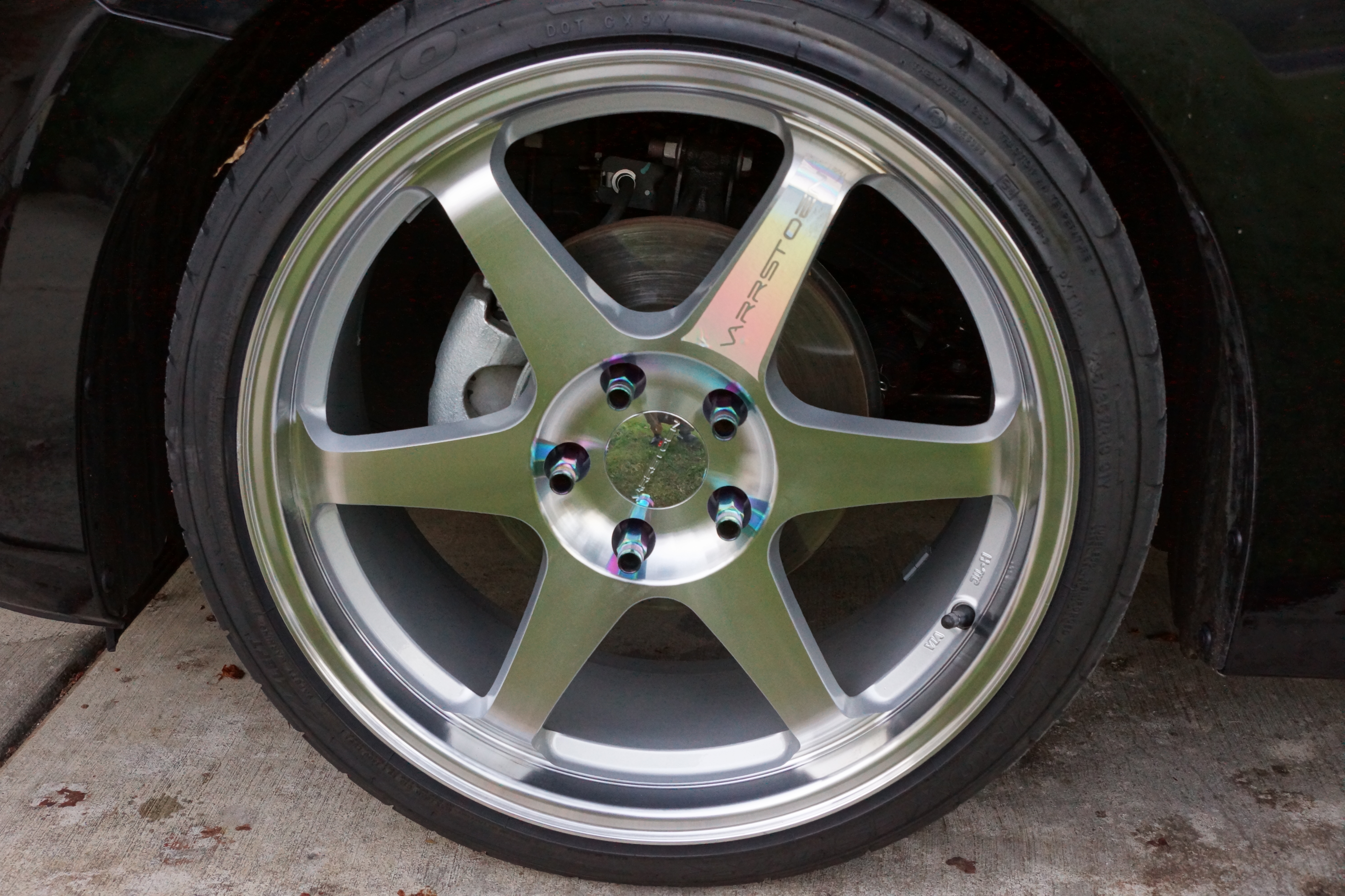 photo 2 Mazda Mazda3 custom wheels   19x8.5, ET +35, tire size 235/50 R19. 19x9.5 ET+40 