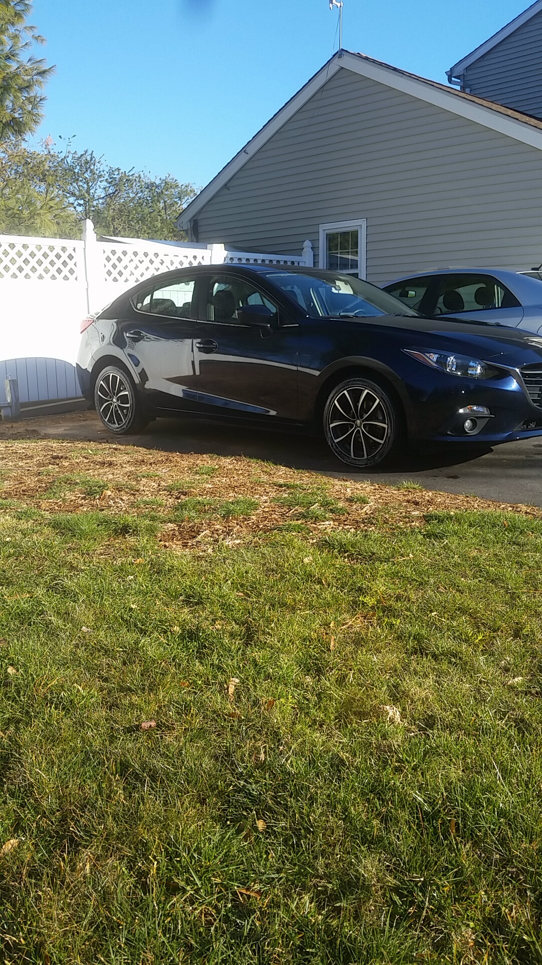 photo 1 Mazda Mazda3 custom wheels type27 17x7.5, ET +45, tire size 225/45 R17. x ET