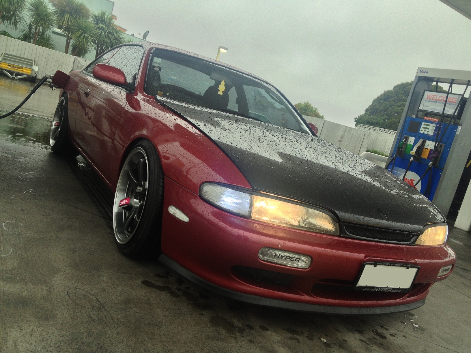 photo 4 Nissan S14 custom wheels Diezel Drift 18x9.5, ET +12, tire size 225/40 R18. x ET 