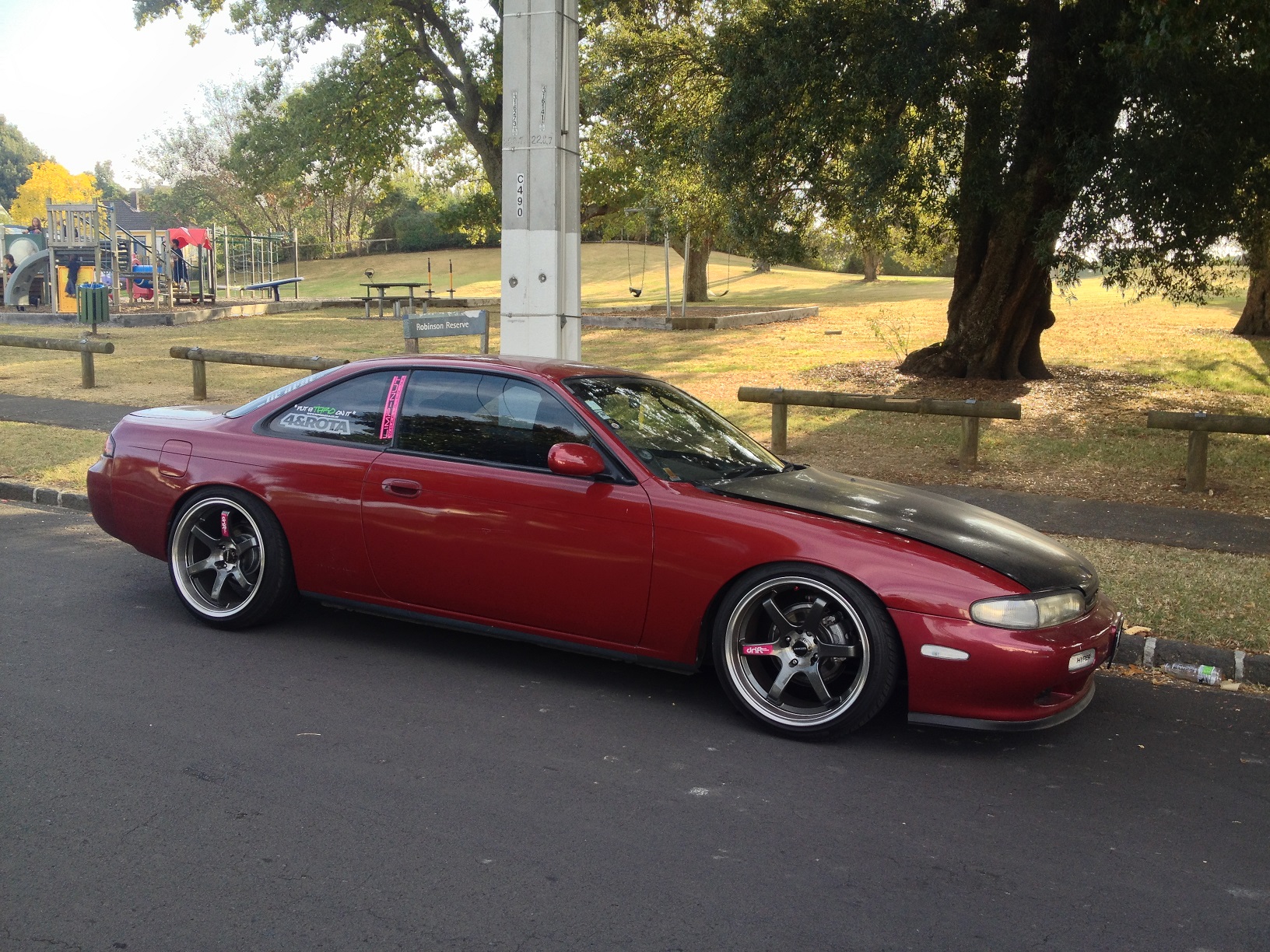 photo 5 Nissan S14 custom wheels Diezel Drift 18x9.5, ET +12, tire size 225/40 R18. x ET 