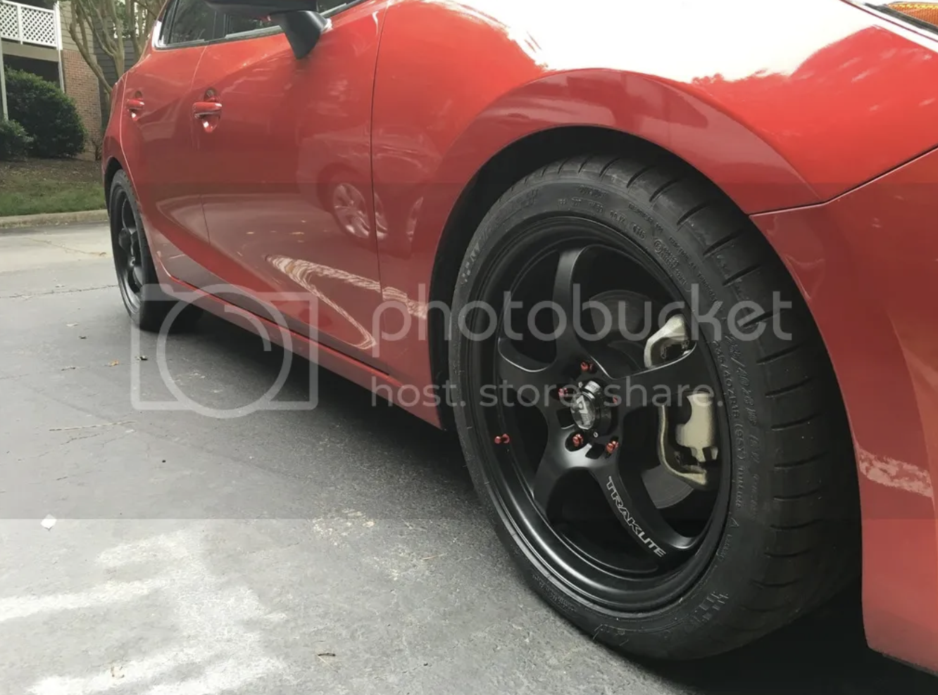 photo 3 Mazda Mazda3 custom wheels   18x8.0, ET +45, tire size 235/40 R18. x ET 
