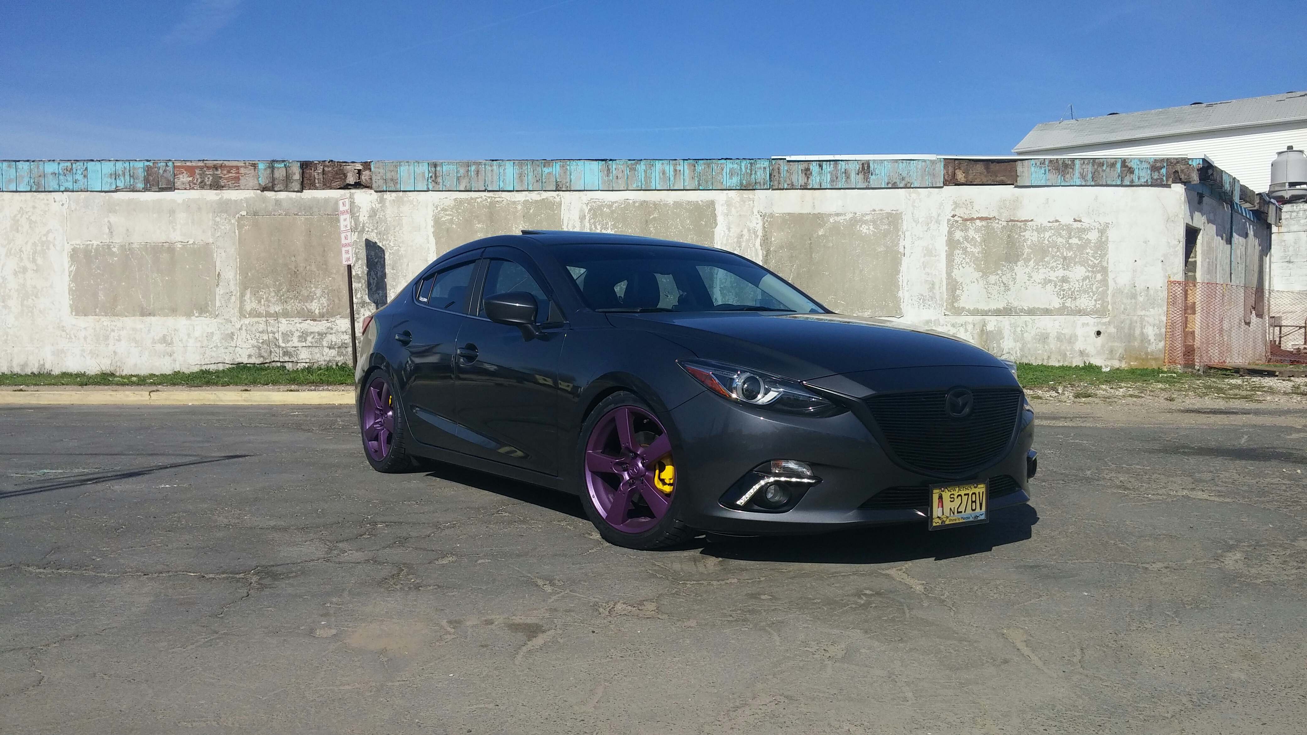 photo 1 Mazda Mazda3 custom wheels   18x8.0, ET +50, tire size 235/40 R18. x ET 