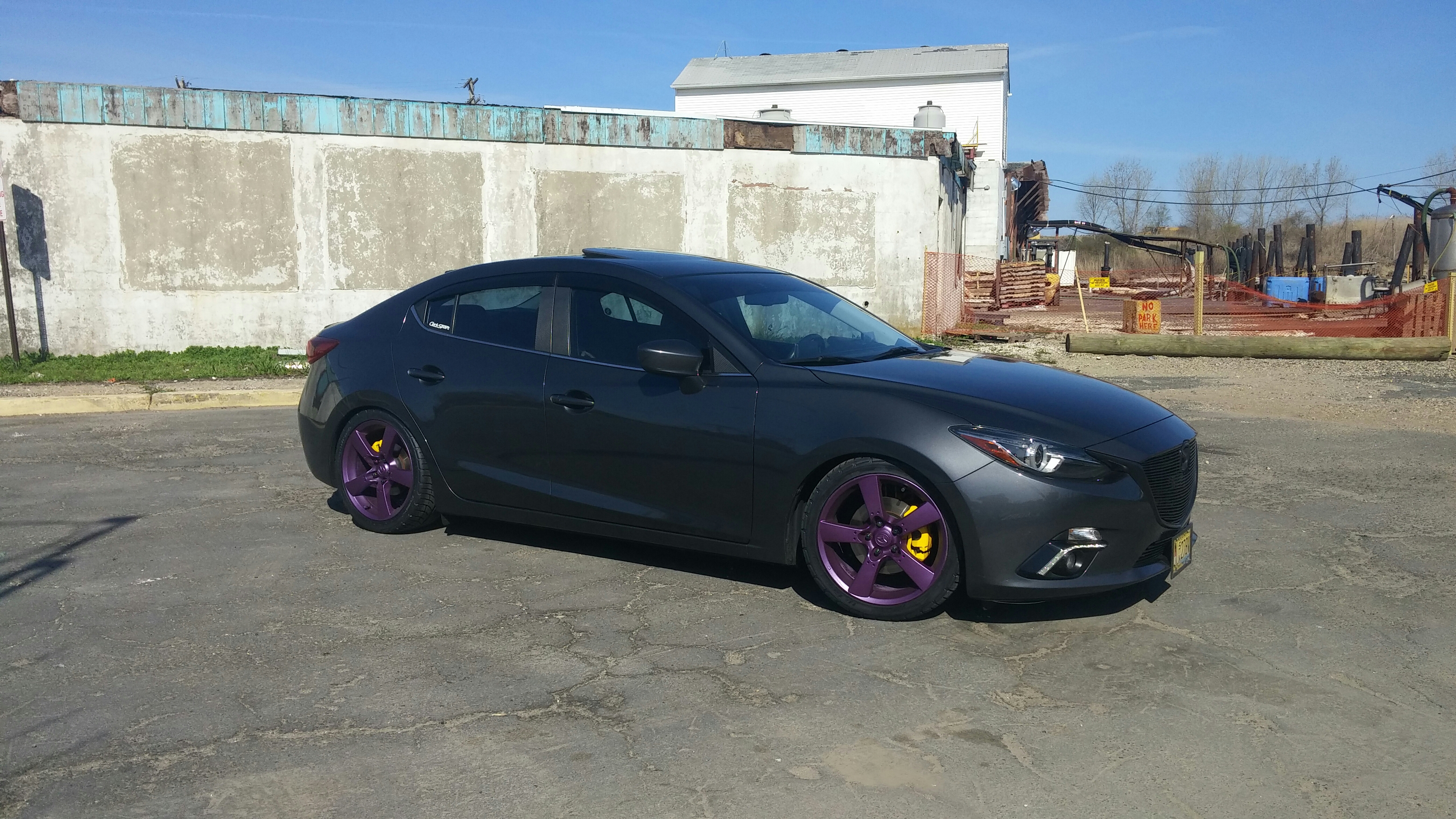 photo 2 Mazda Mazda3 custom wheels   18x8.0, ET +50, tire size 235/40 R18. x ET 