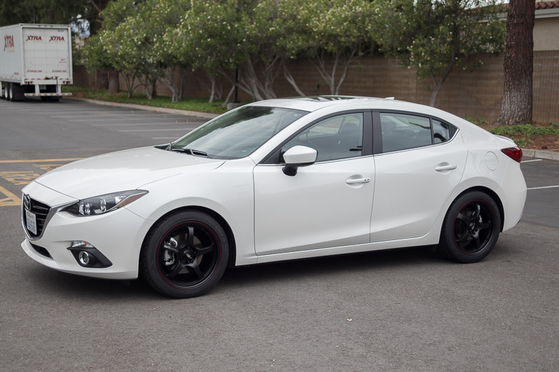 photo 3 Mazda Mazda3 custom wheels   18x8.0, ET +45, tire size 225/45 R18. x ET 