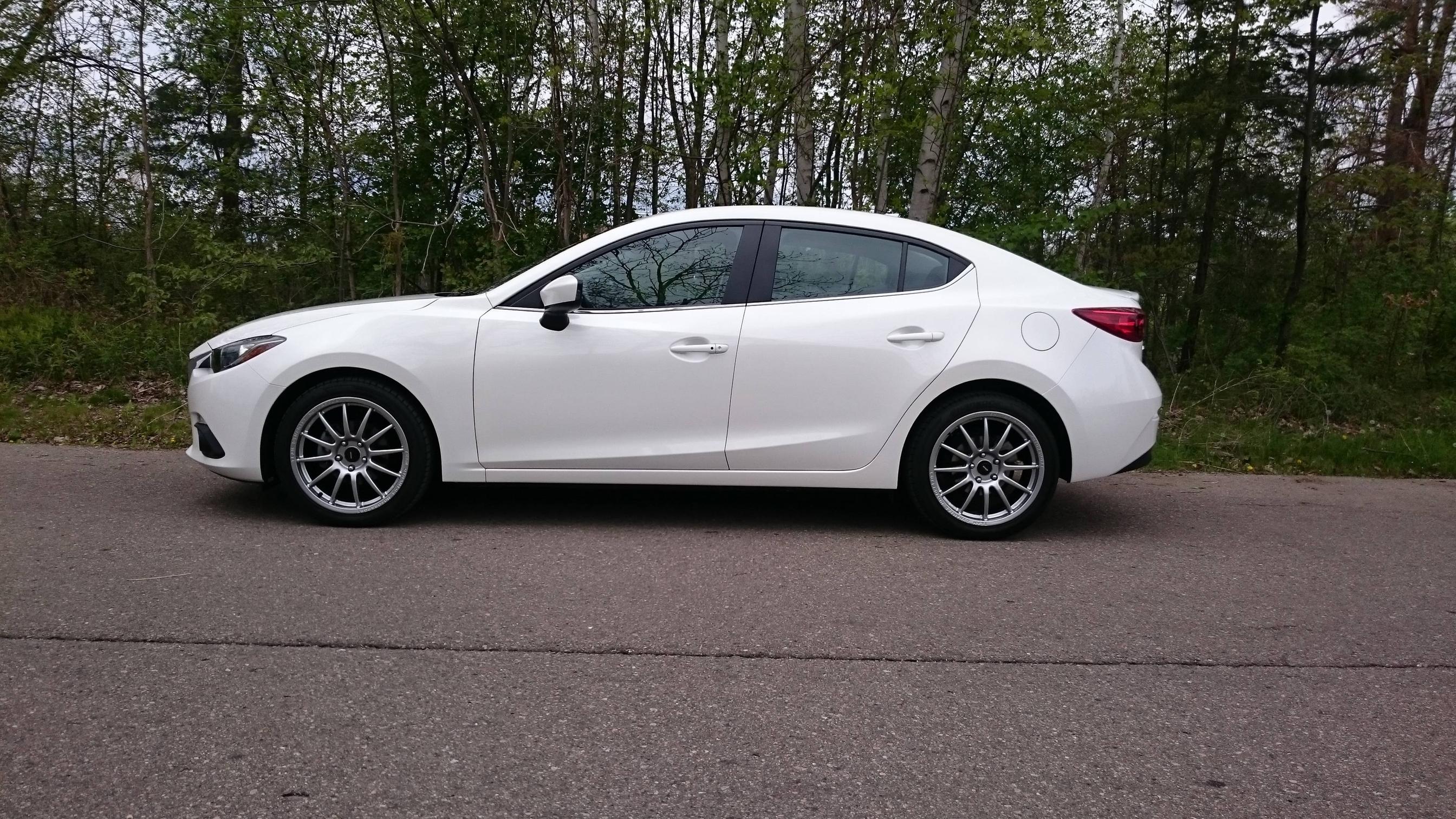 photo 1 Mazda Mazda3 custom wheels   18x8.0, ET +50, tire size 225/40 R18. x ET 