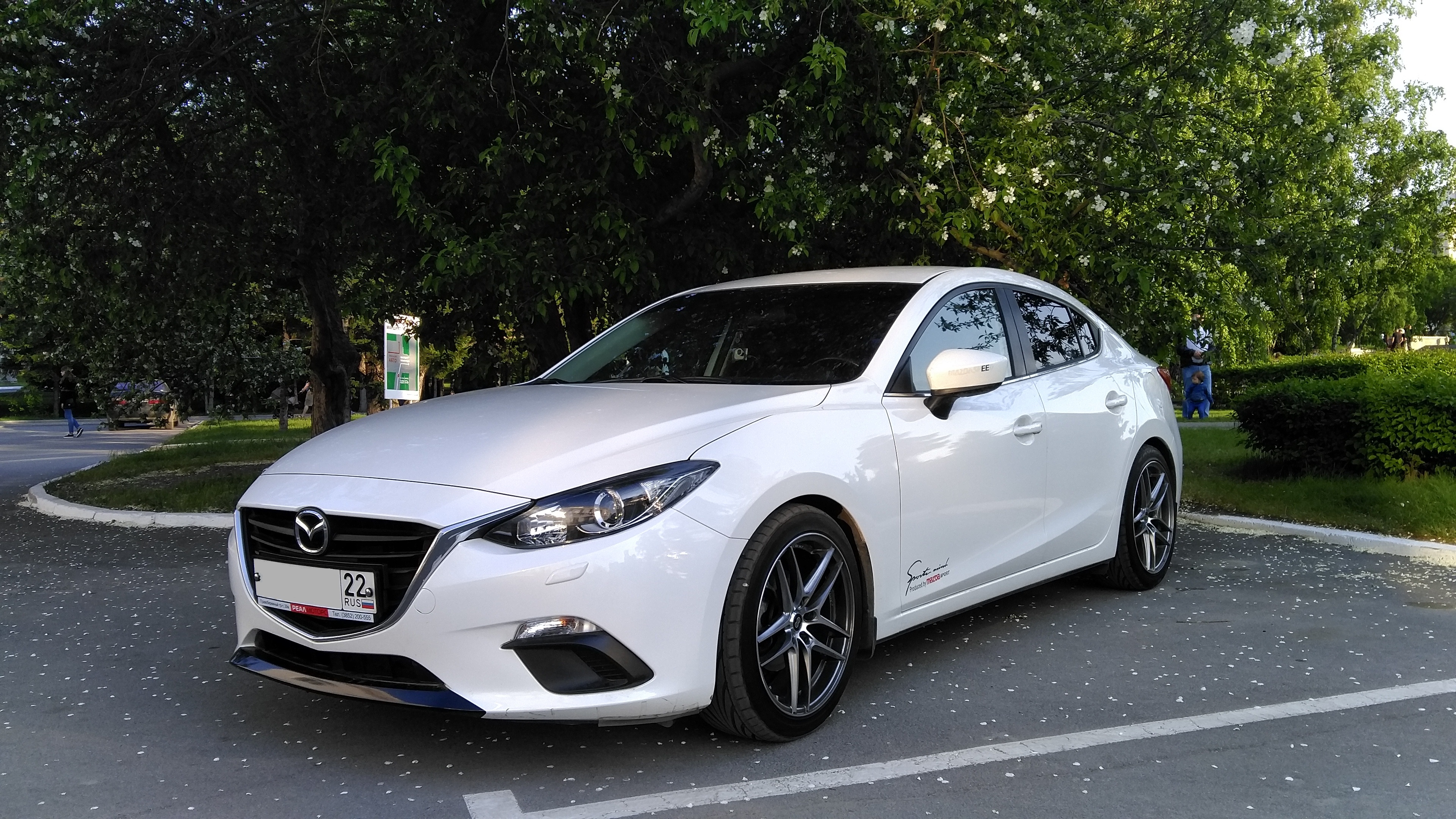 photo 3 Mazda Mazda3 custom wheels   18x, ET , tire size 225/45 R18. x ET 