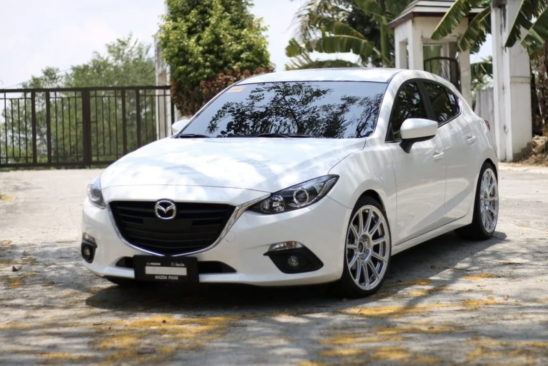 photo 1 Mazda Mazda3 custom wheels   19x8.5, ET +45, tire size 235/35 R19. x ET 