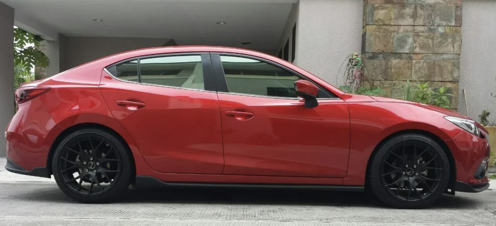 photo 1 Mazda Mazda3 custom wheels   19x8.5, ET +45, tire size 225/40 R19. x ET 