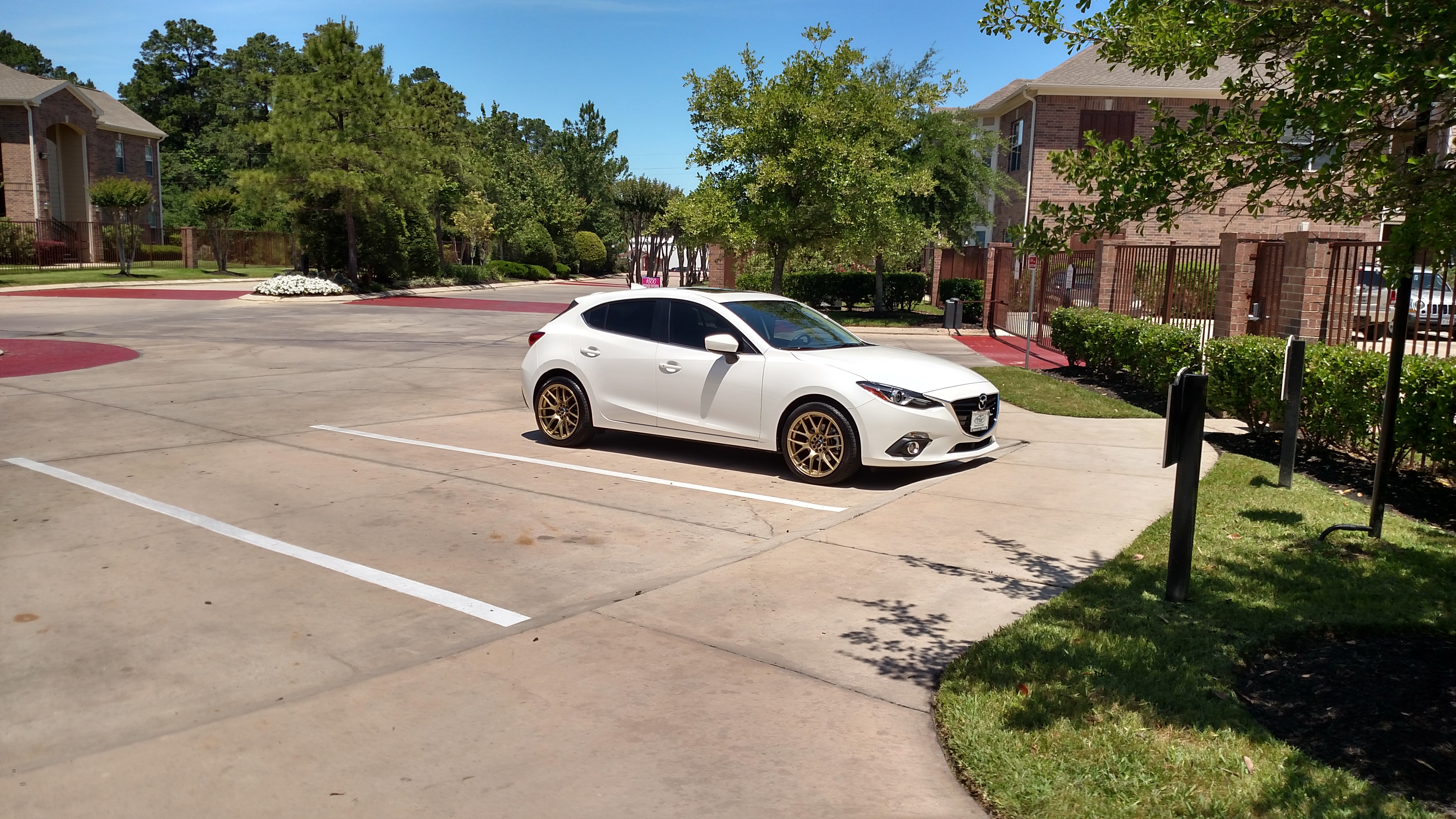 photo 3 Mazda Mazda3 custom wheels   18x8.75, ET +33, tire size 235/40 R18. x ET 