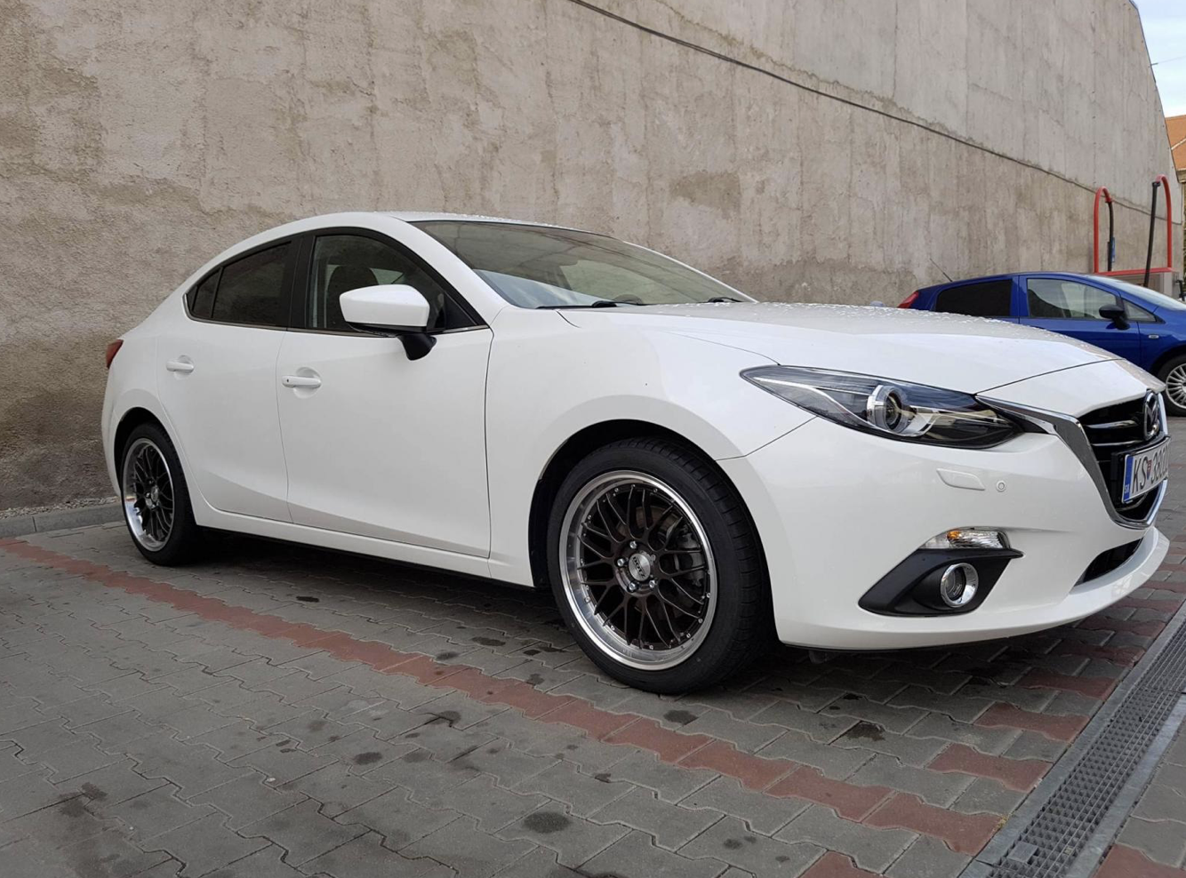 photo 1 Mazda Mazda3 custom wheels   18x8.0, ET +48, tire size 215/45 R18. x ET 
